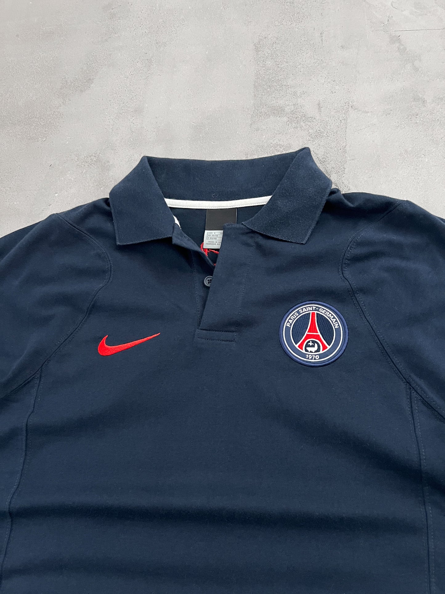 NAVY PSG NIKE LONGSLEEVE - 2000S -  M/S