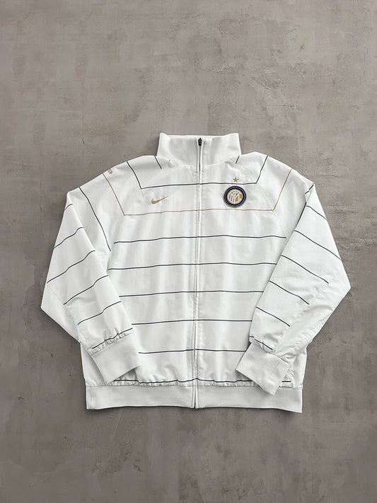 WHITE INTER MILAN NIKE JACKET - 2000S - XL