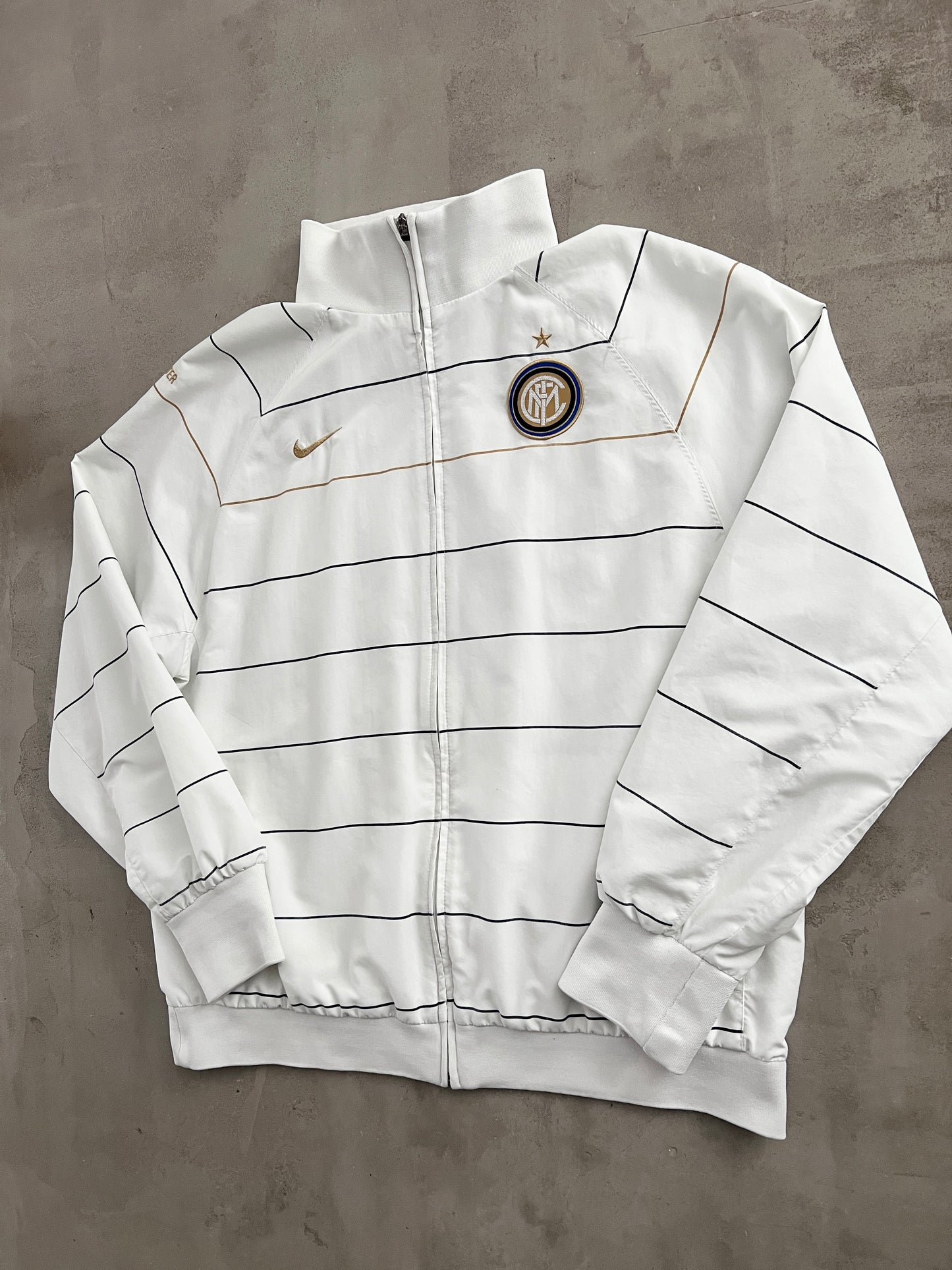 WHITE INTER MILAN NIKE JACKET - 2000S - XL