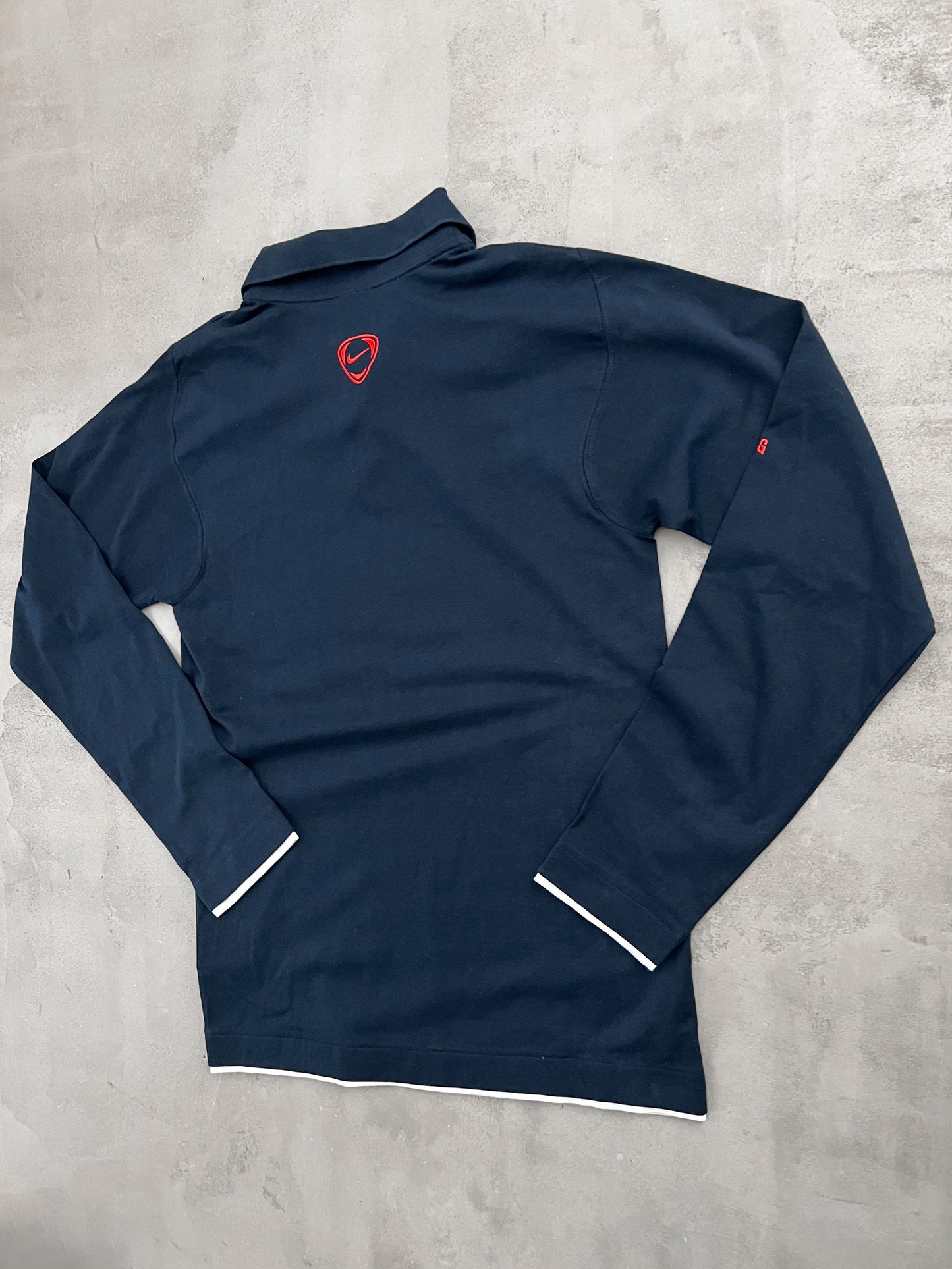 NAVY PSG NIKE LONGSLEEVE - 2000S -  M/S
