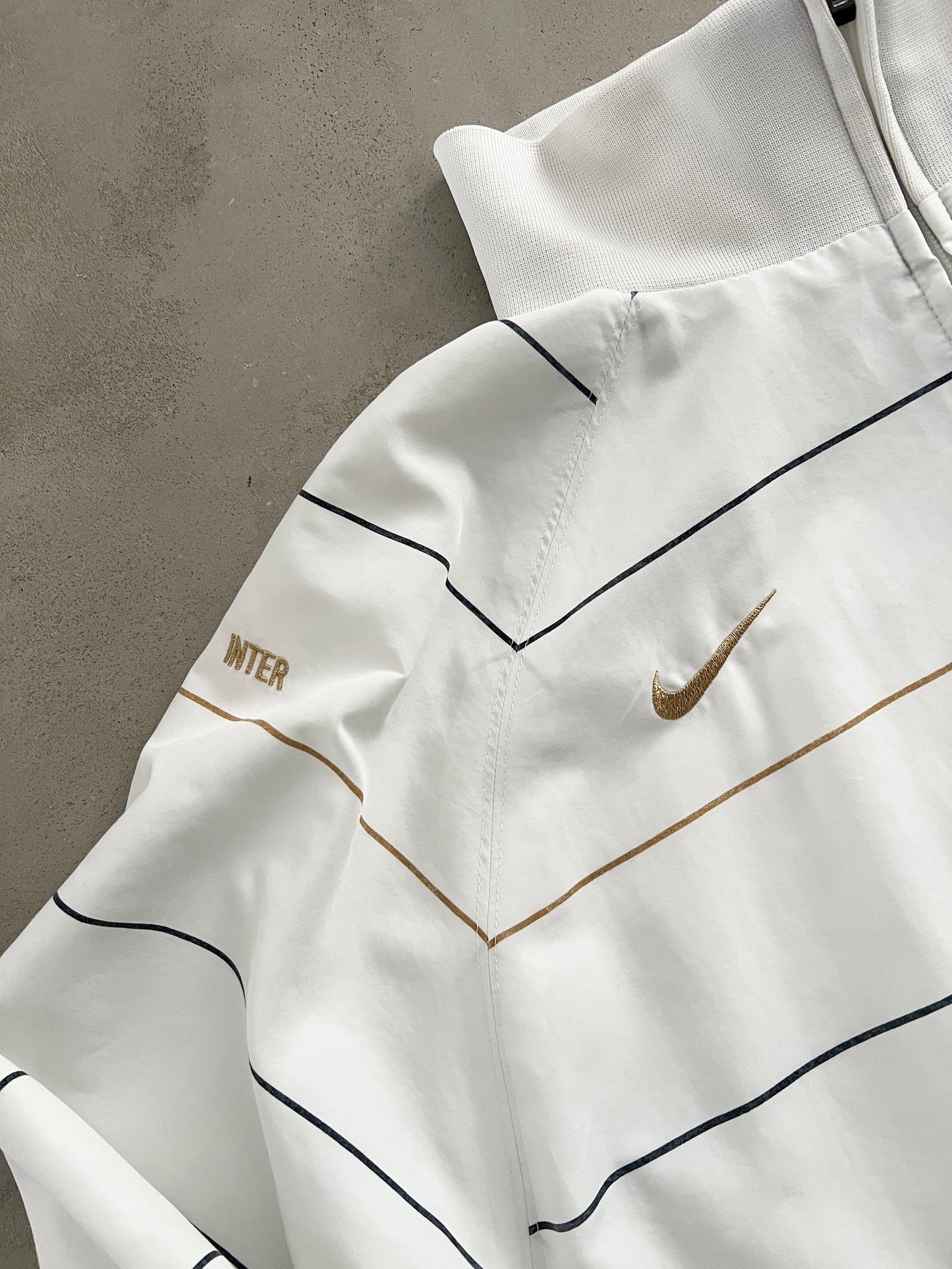 WHITE INTER MILAN NIKE JACKET - 2000S - XL