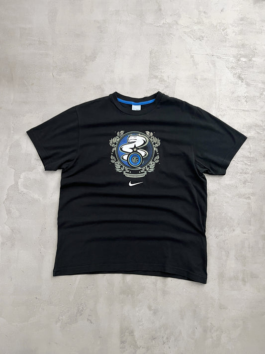 BLACK INTER MILAN TEE - 2000S - L/M
