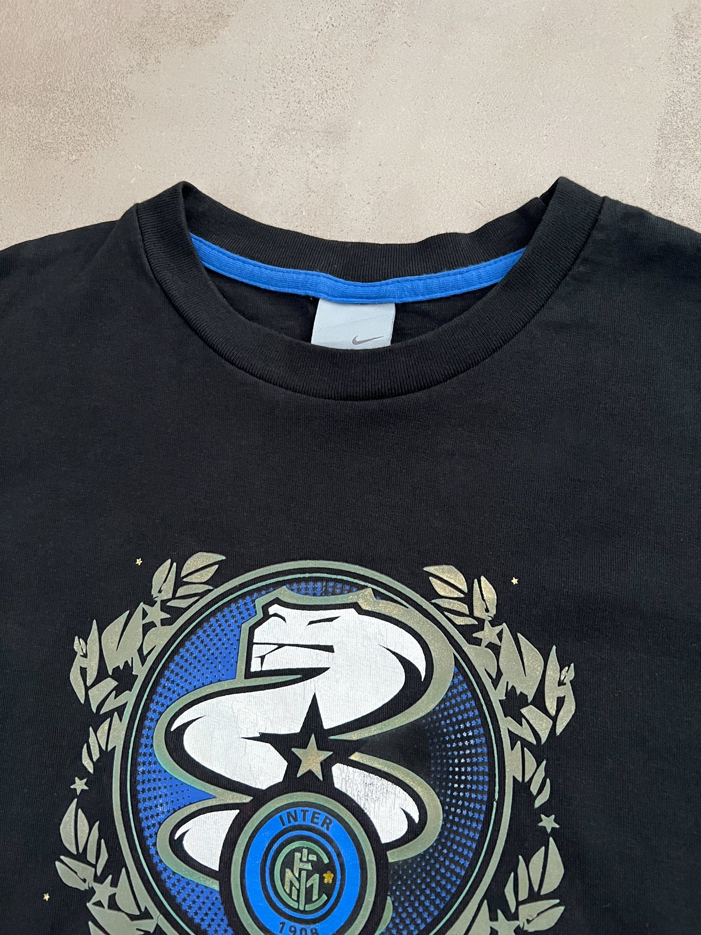 BLACK INTER MILAN TEE - 2000S - L/M