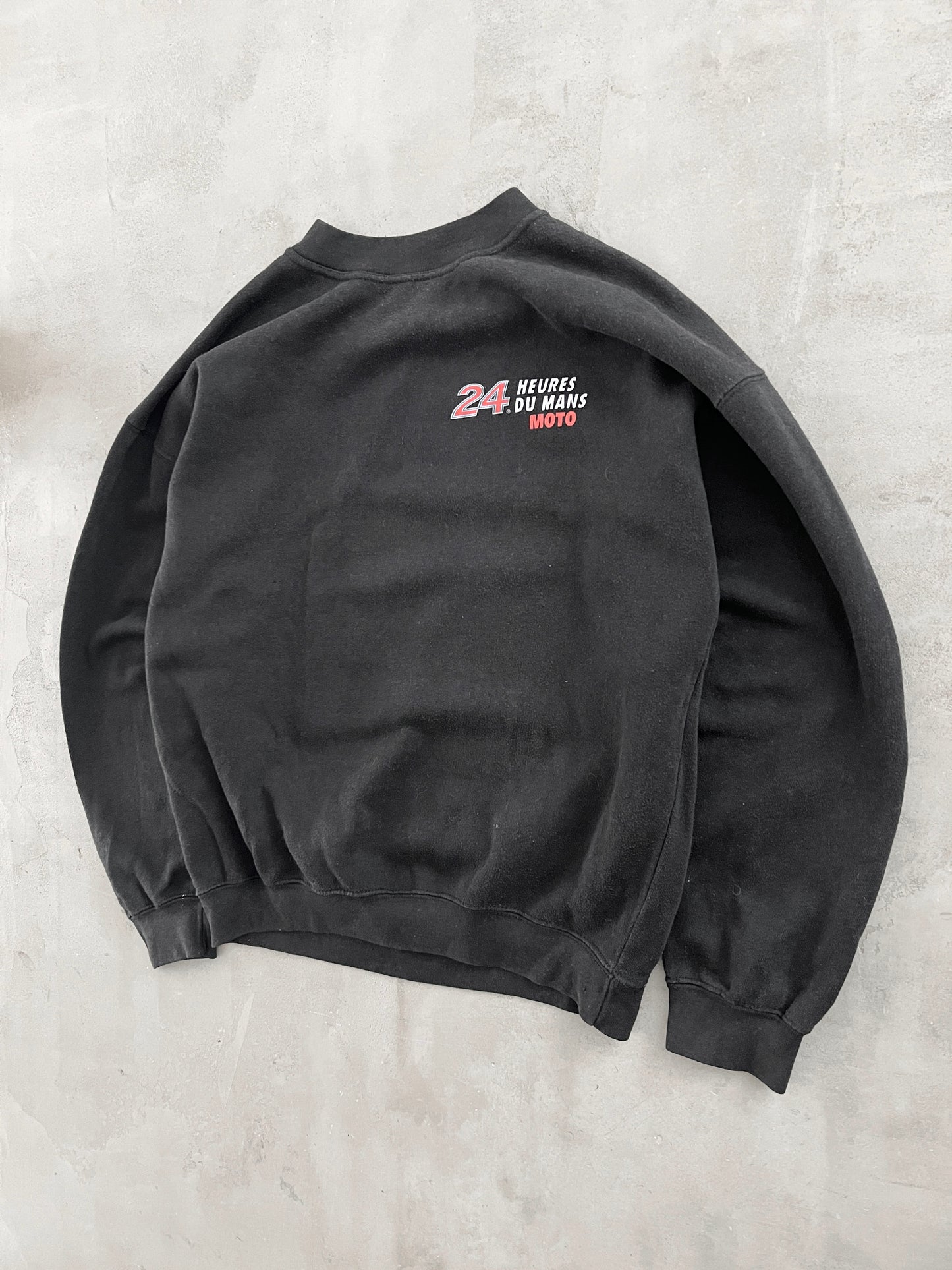 BLACK 24H MOTO LE MANS SWEATER - 2002 - S