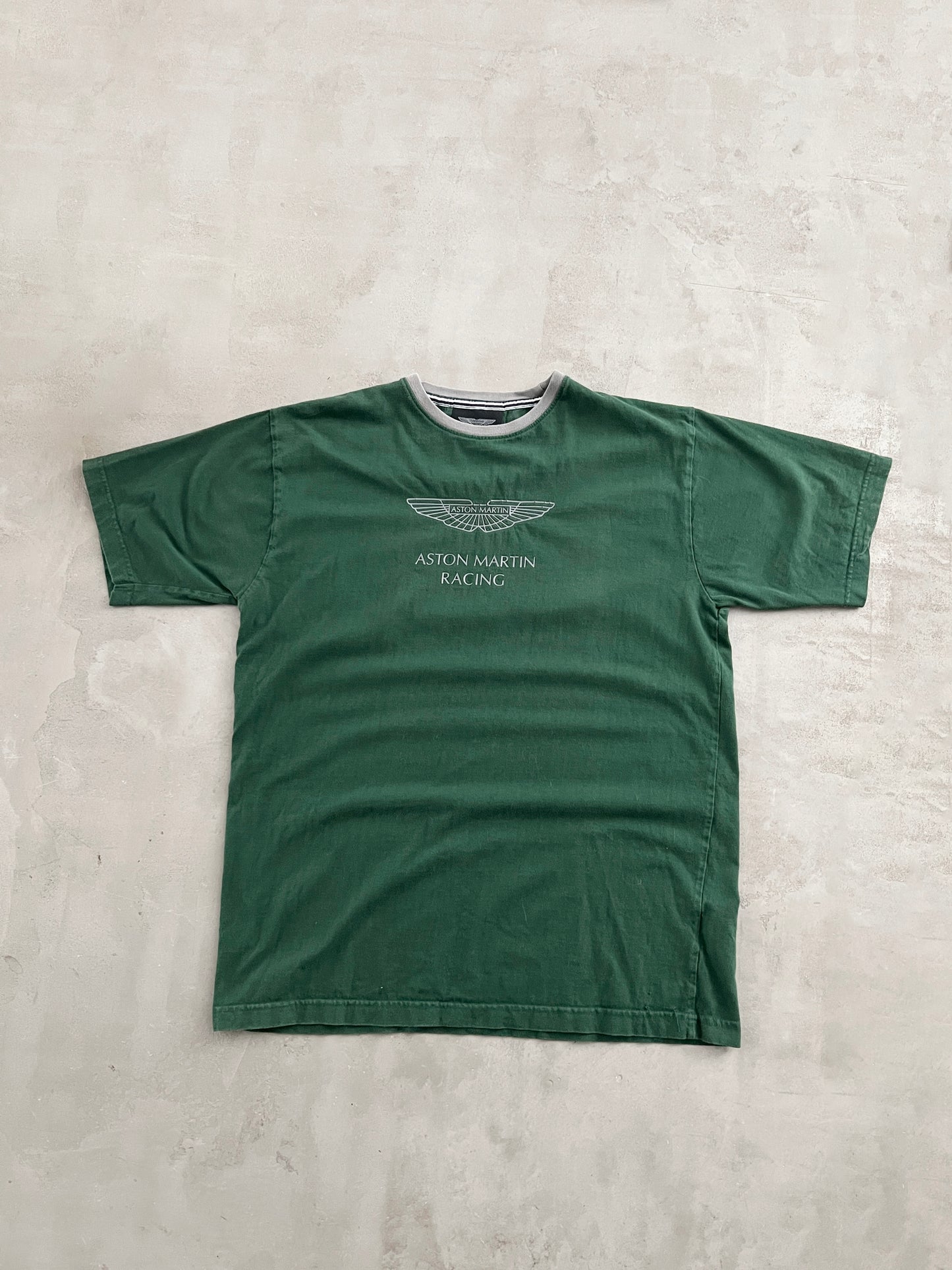 GREEN ASTON MARTIN RACING TEE - 2000S - L