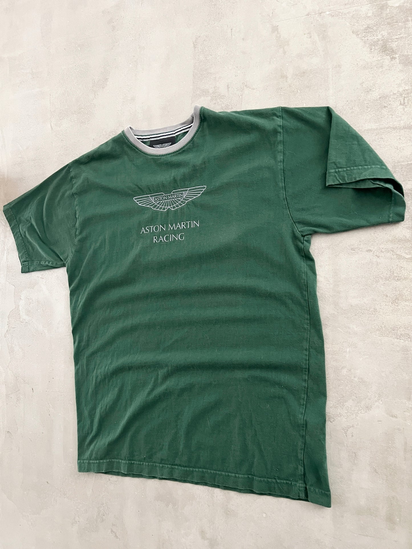 GREEN ASTON MARTIN RACING TEE - 2000S - L