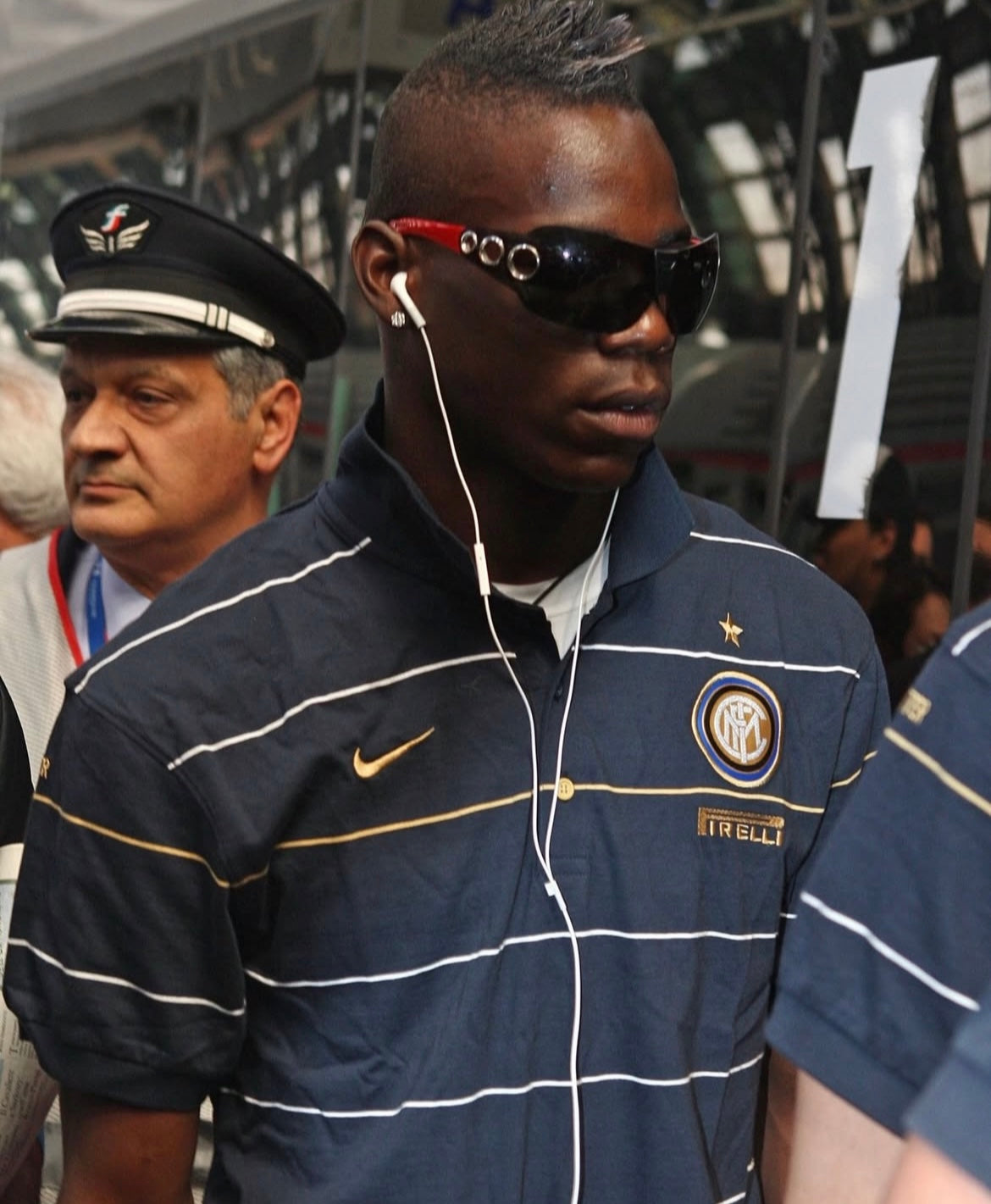 WHITE INTER MILAN NIKE JACKET - 2000S - XL