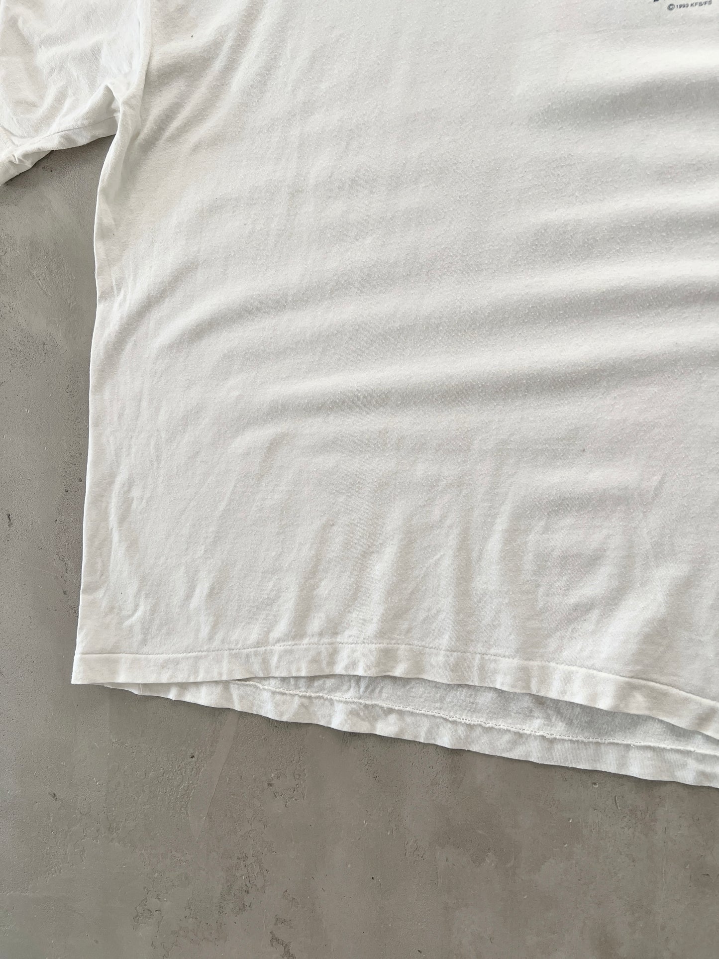 WHITE BETTY BOOP PROMO TEE - 1993 - L