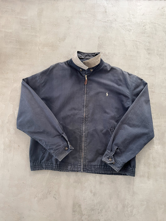 FADED GREY RALPH LAUREN JACKET - 2000S - XL