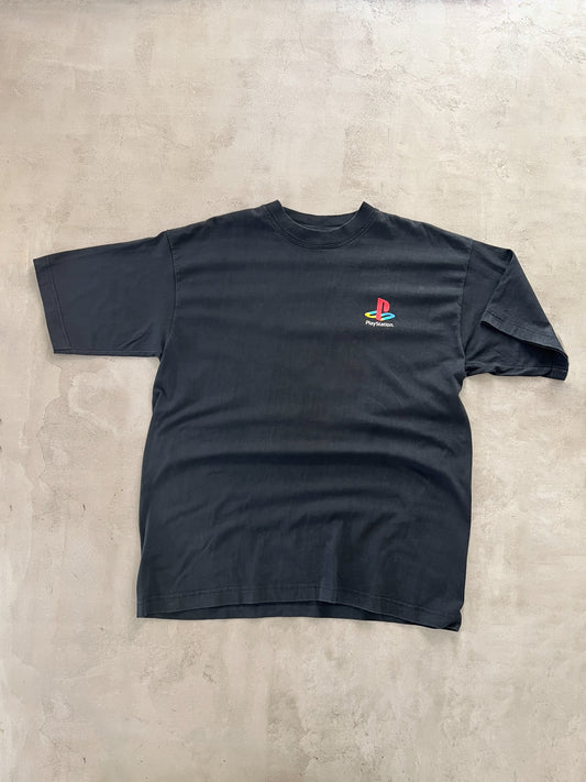 BLACK PLAYSTATION TEE - 2000S - XL