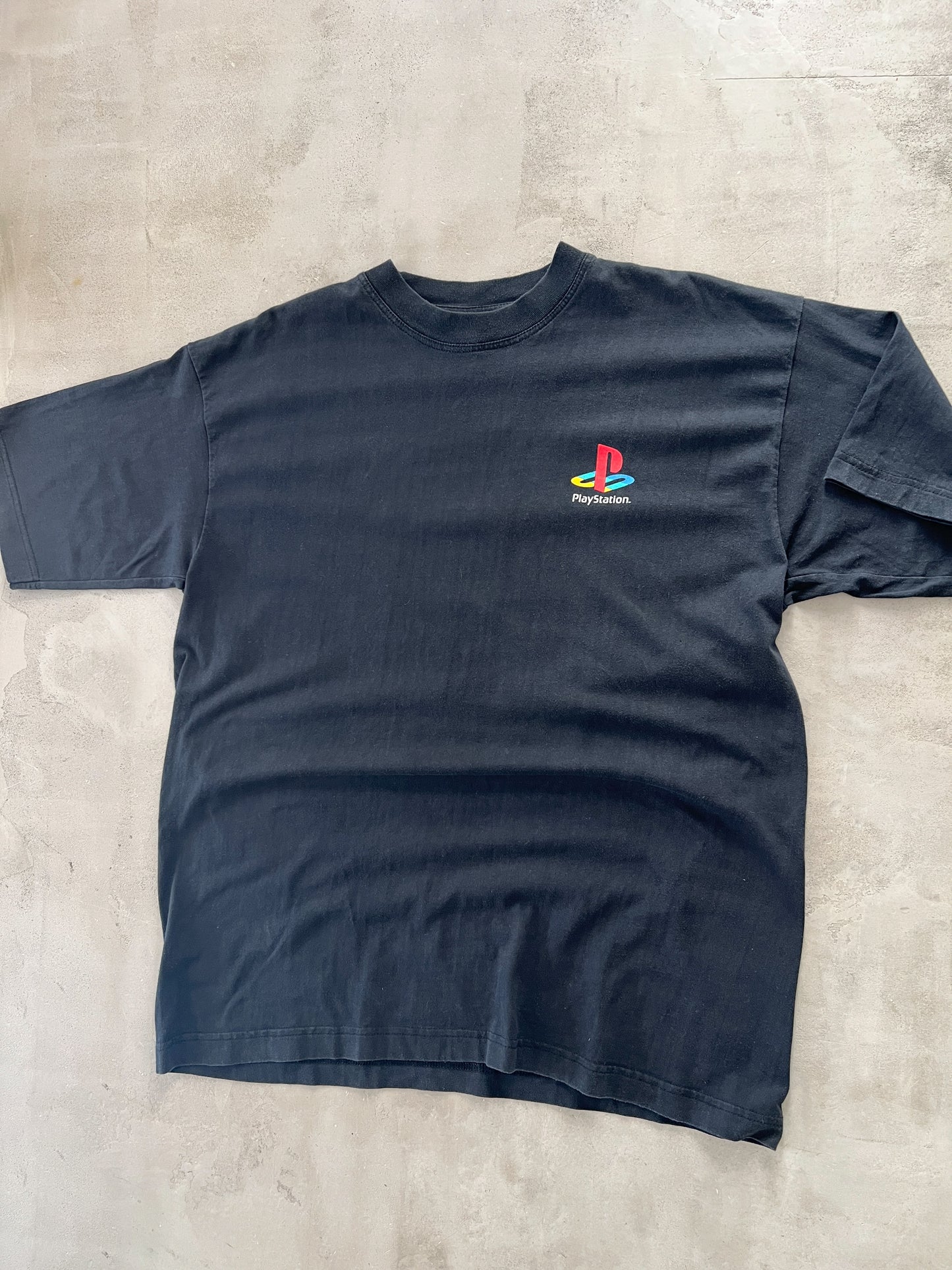 BLACK PLAYSTATION TEE - 2000S - XL