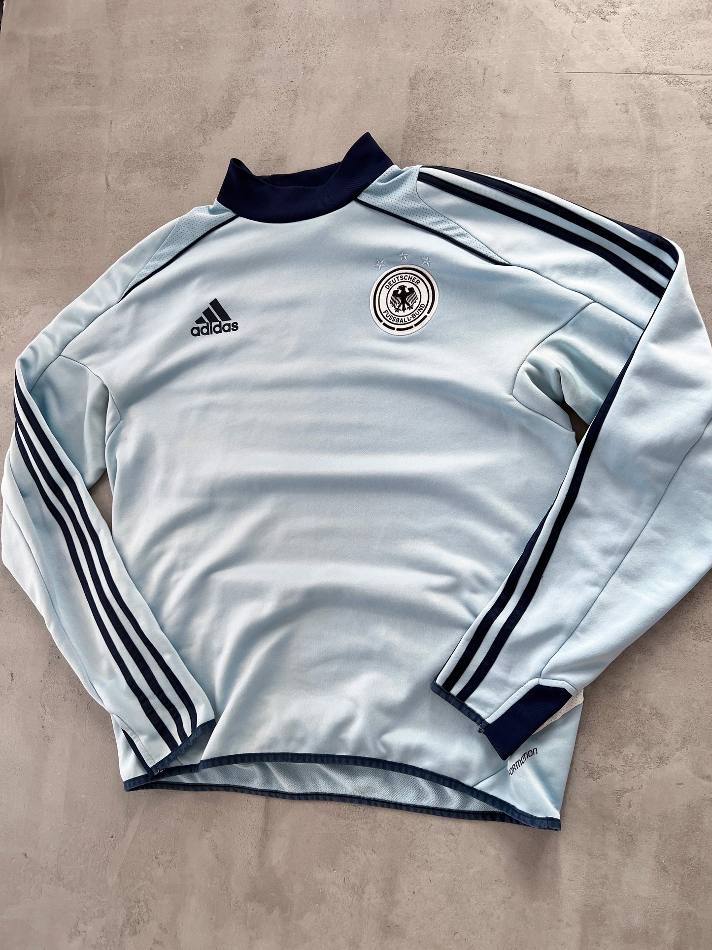 BABY BLUE GERMANY SWEATER - 2000S - L