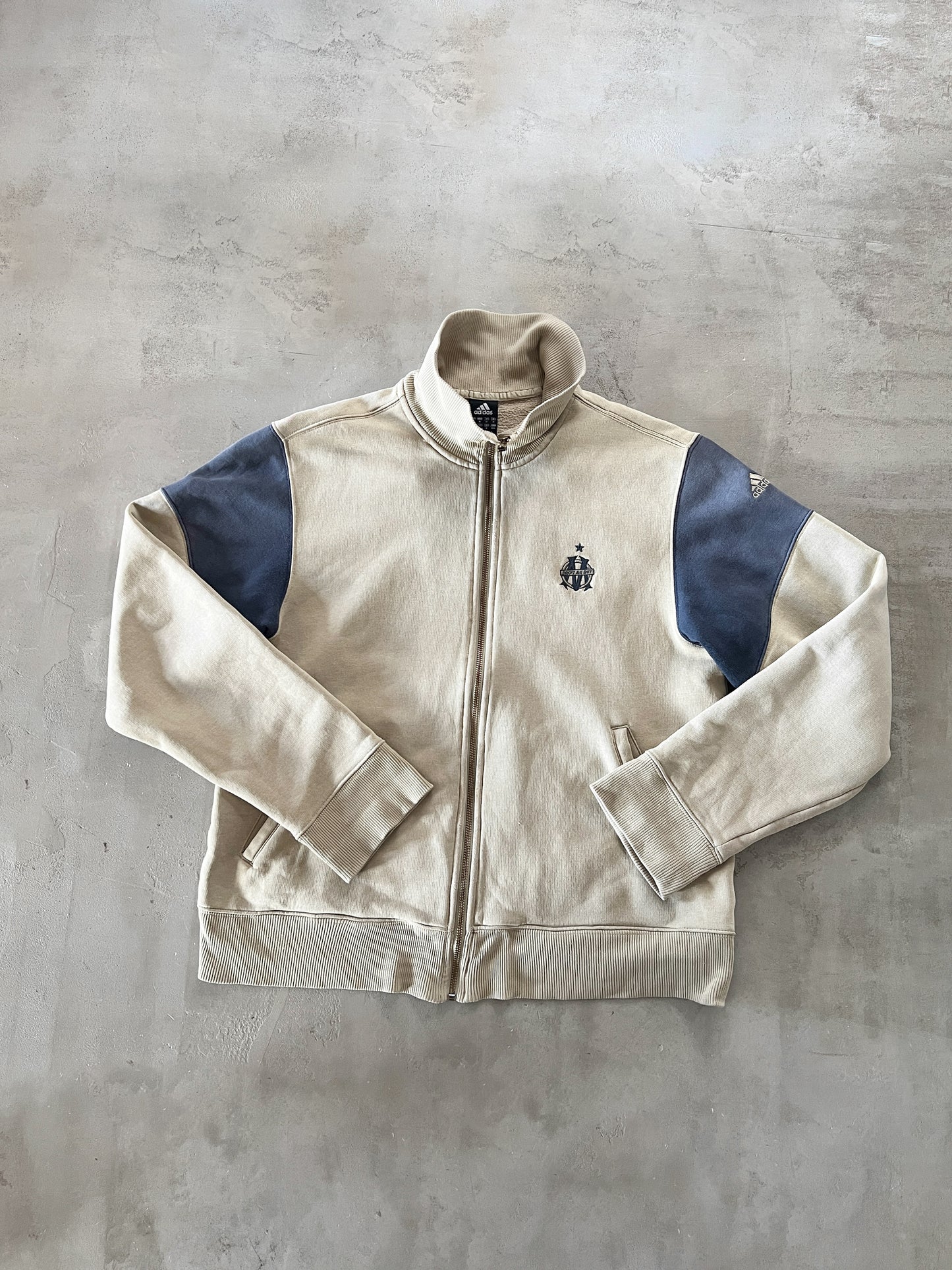 CREME OLYMPIQUE MARSEILLE JACKET - 2000S - M/L