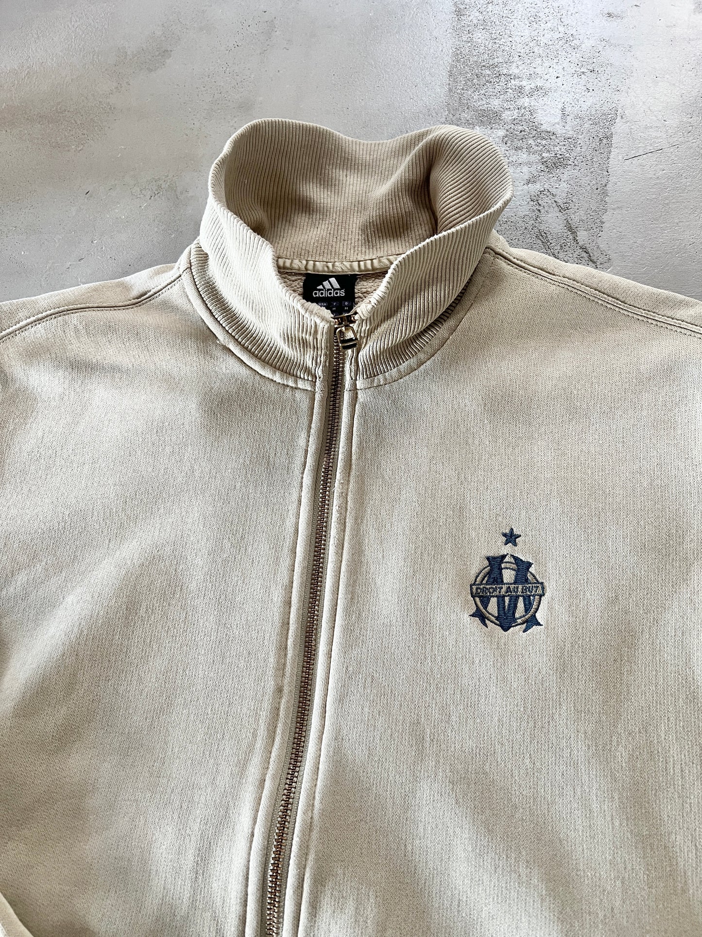CREME OLYMPIQUE MARSEILLE JACKET - 2000S - M/L