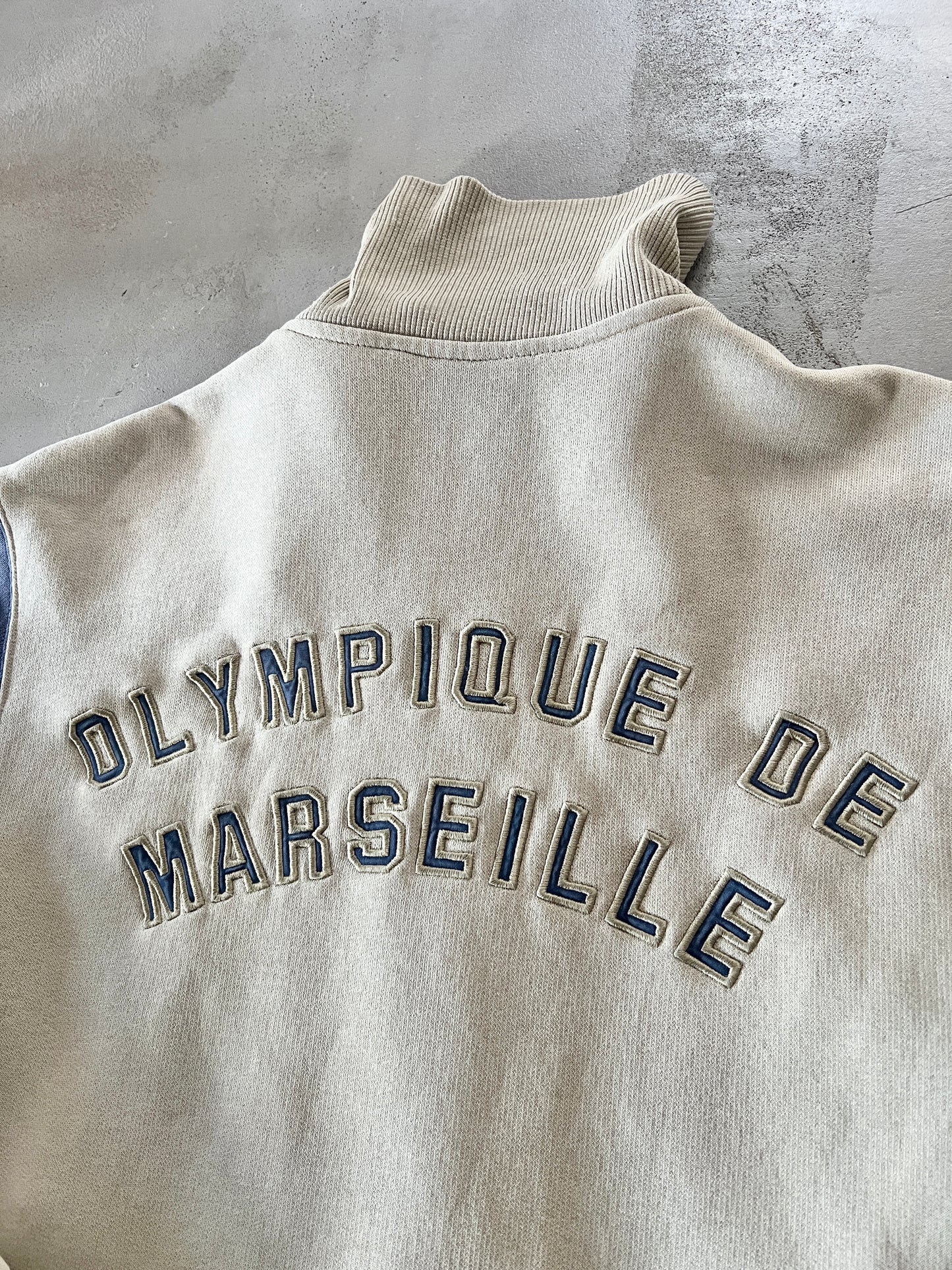 CREME OLYMPIQUE MARSEILLE JACKET - 2000S - M/L