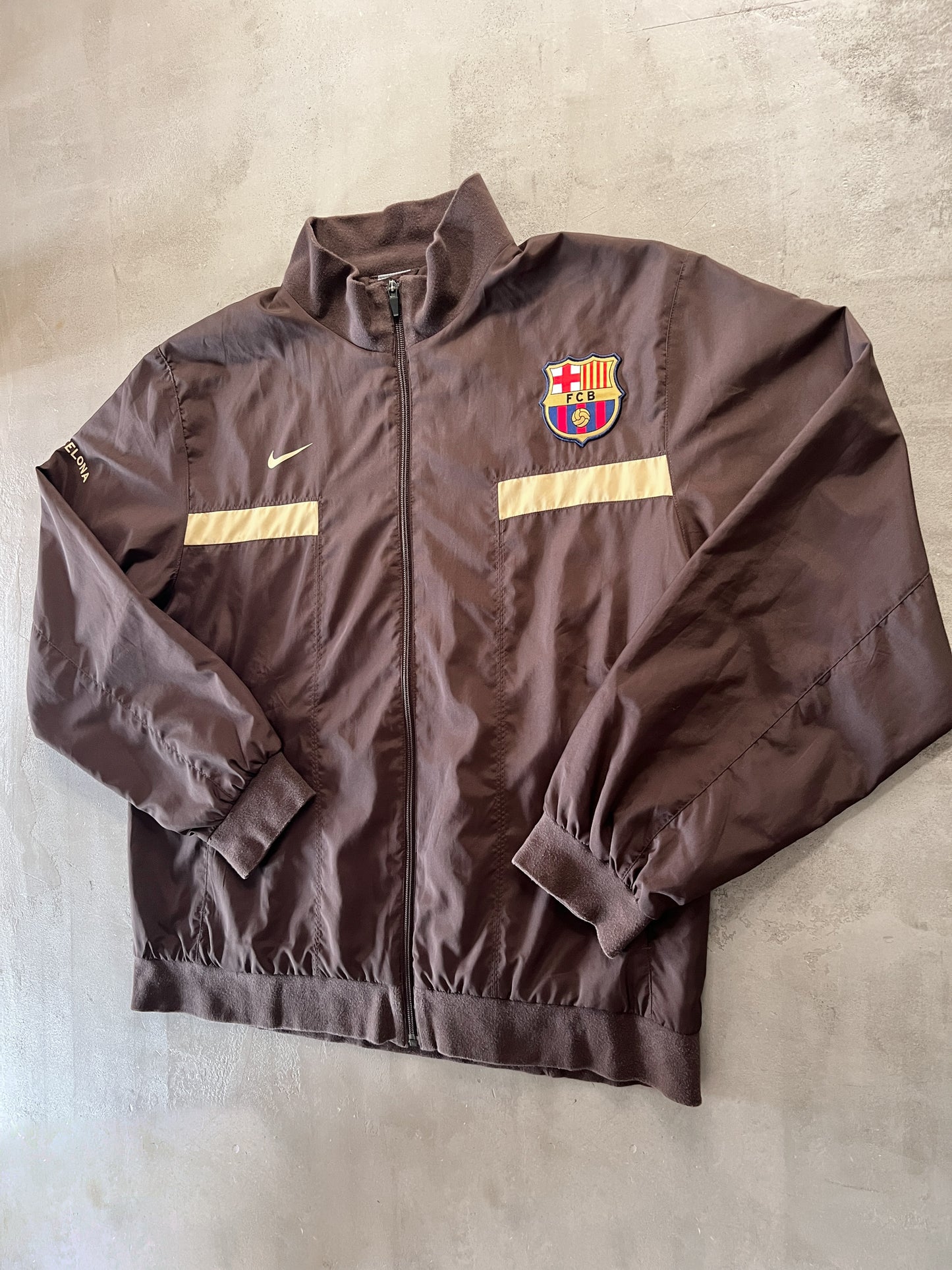 MOCHA FC BARCELONA NIKE JACKET - 2000S - L