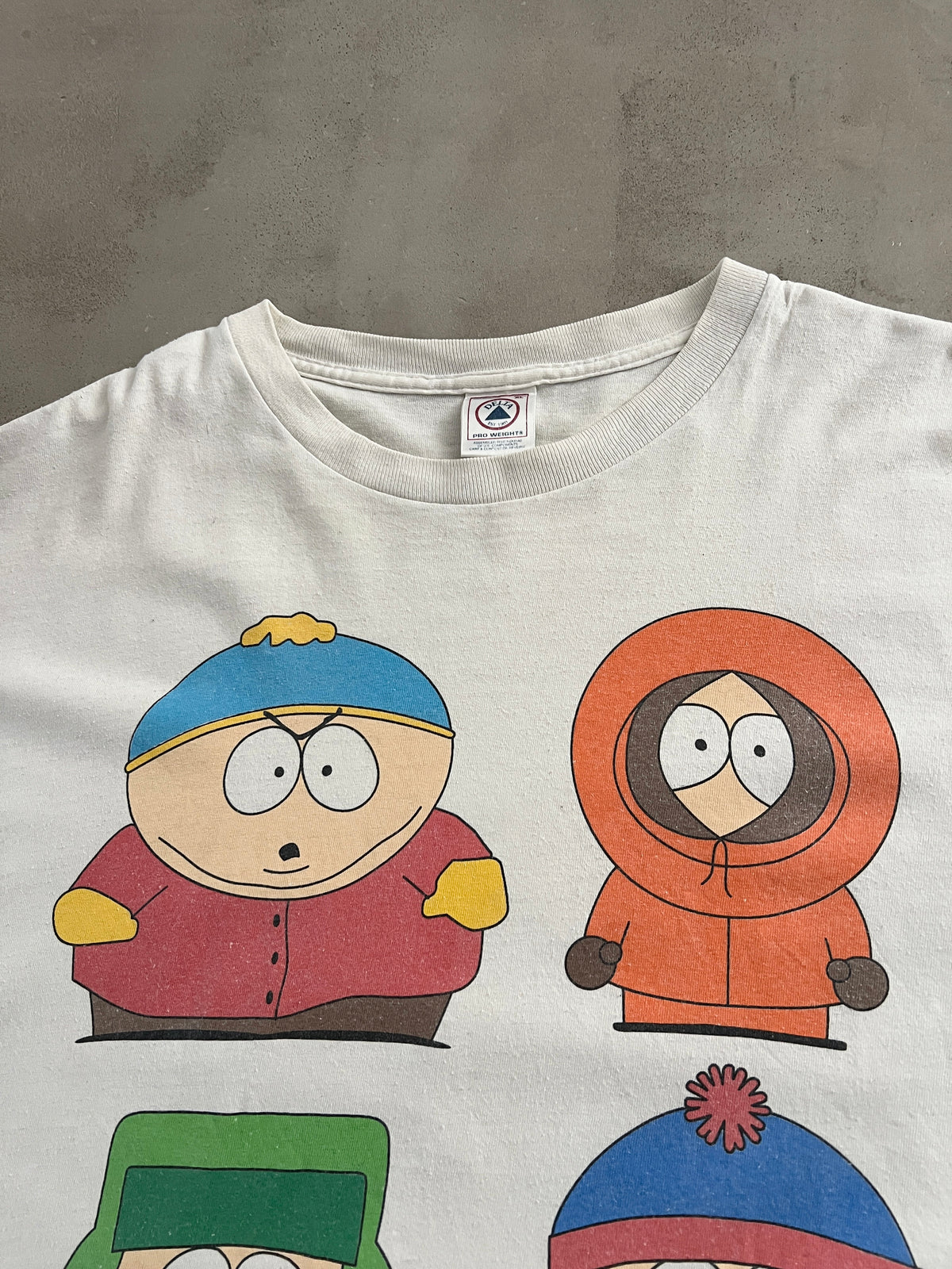 WHITE SOUTH PARK TEE - 1998 - XL