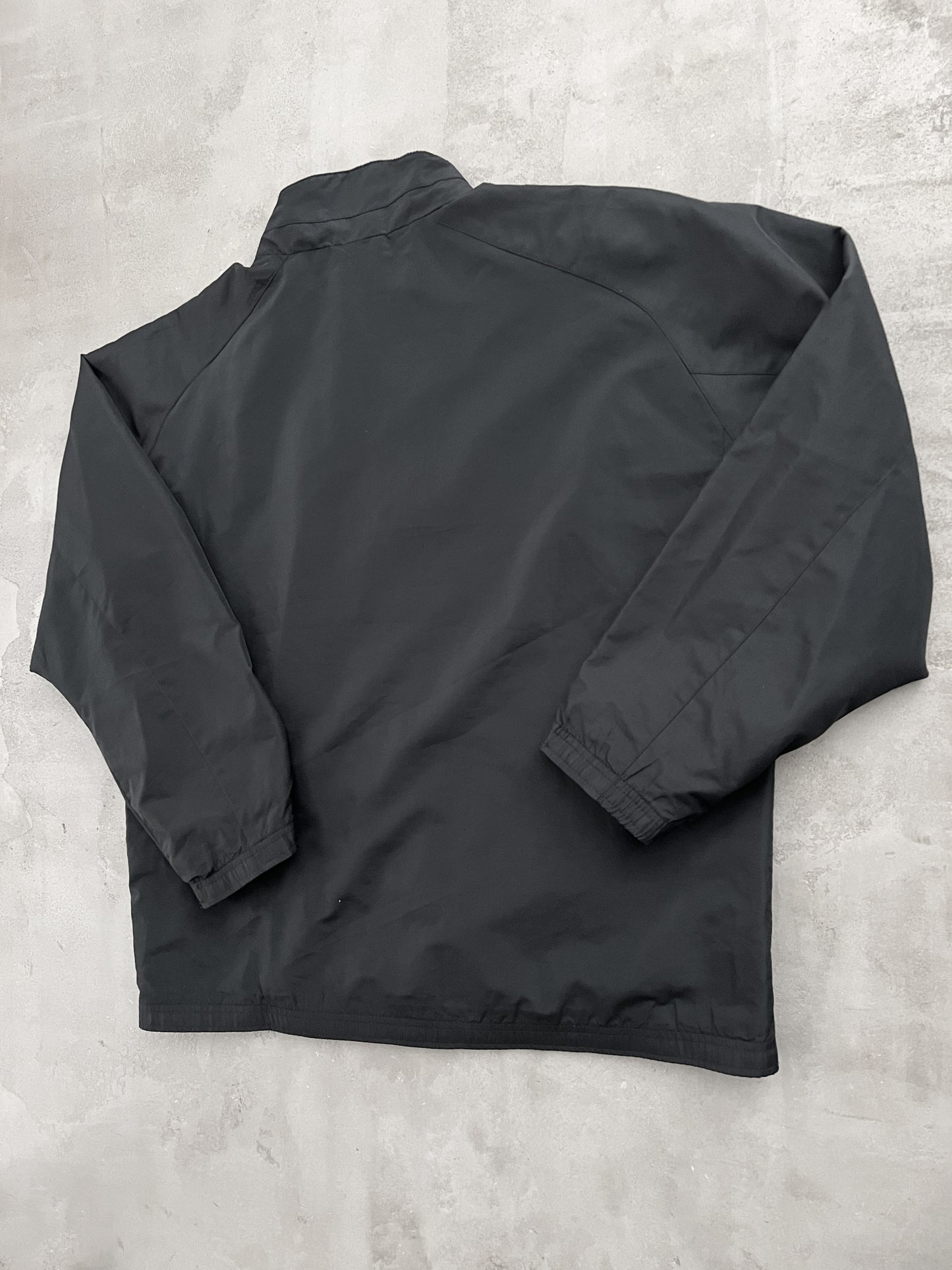BLACK MANCHESTER UNITED NIKE JACKET - 2000S - L