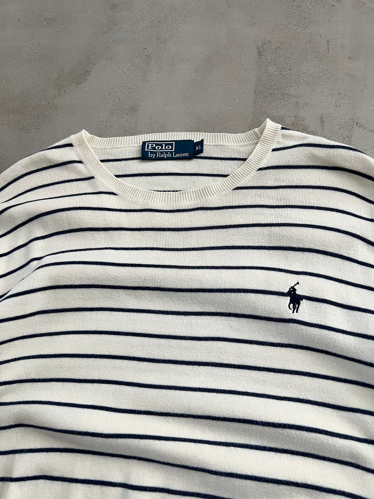 CREME RALPH LAUREN KNIT - 2000S - L