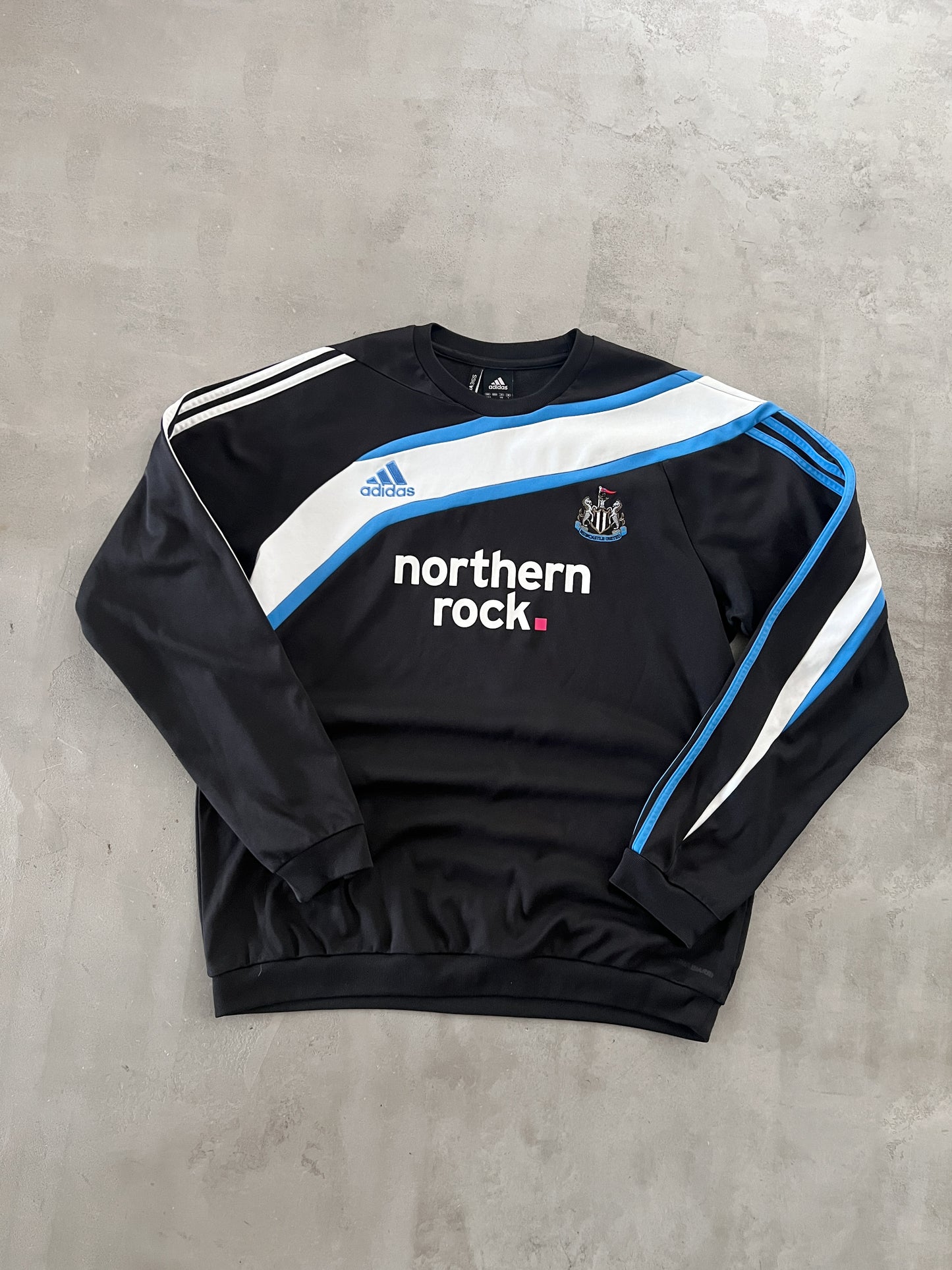 BLACK NEWCASTLE UNITED SWEATER - 2000S - L