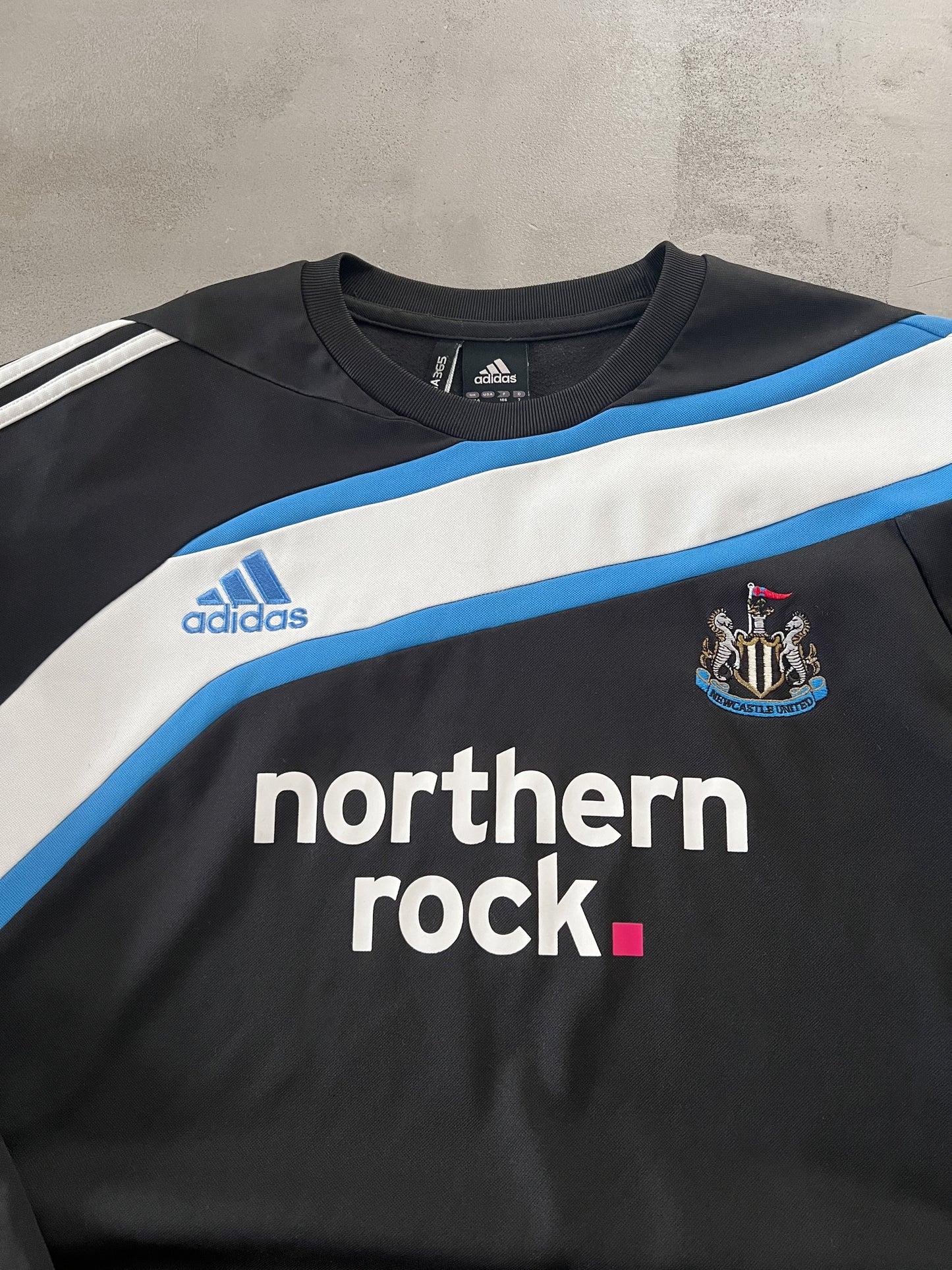 BLACK NEWCASTLE UNITED SWEATER - 2000S - L