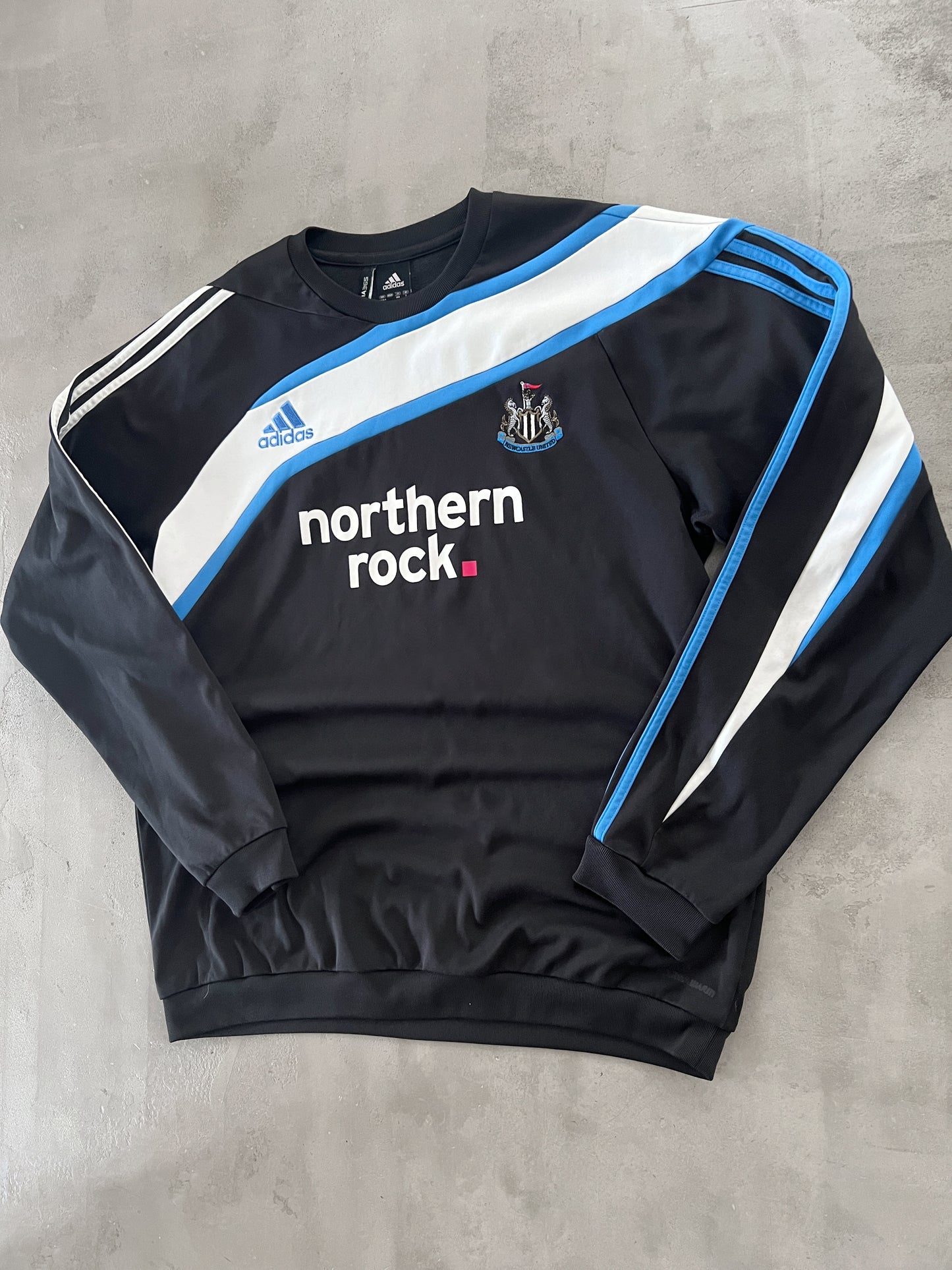 BLACK NEWCASTLE UNITED SWEATER - 2000S - L