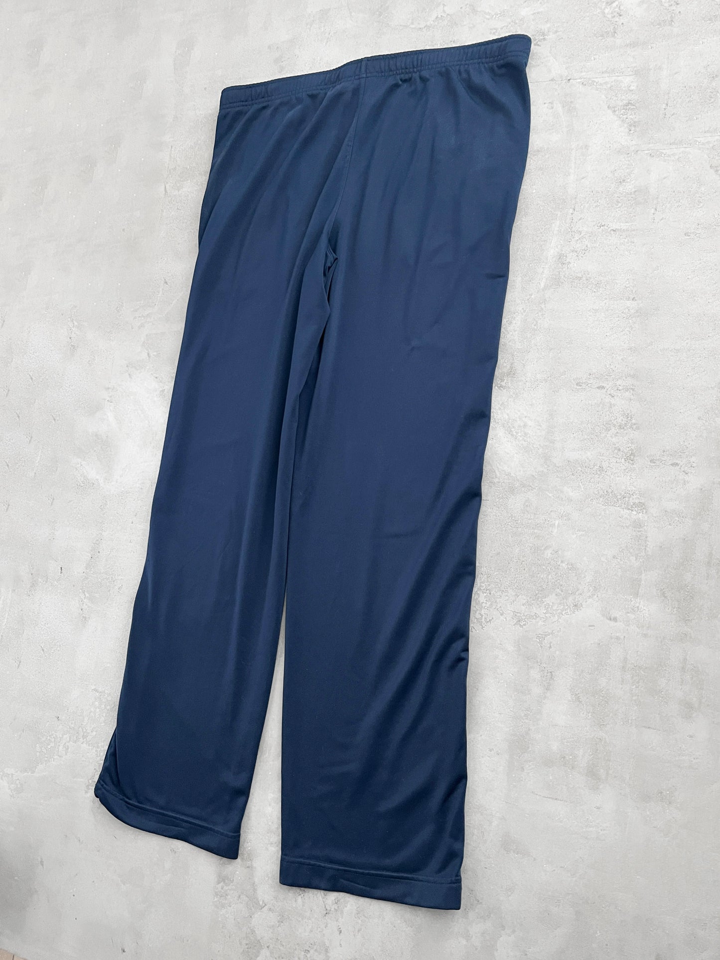 NAVY NIKE TRACK PANTS - 2000S - XL/L