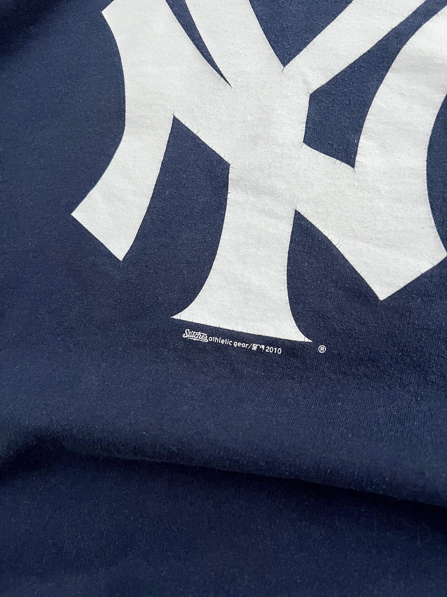 NAVY YANKEES SWEATER - 2000S - XL/L