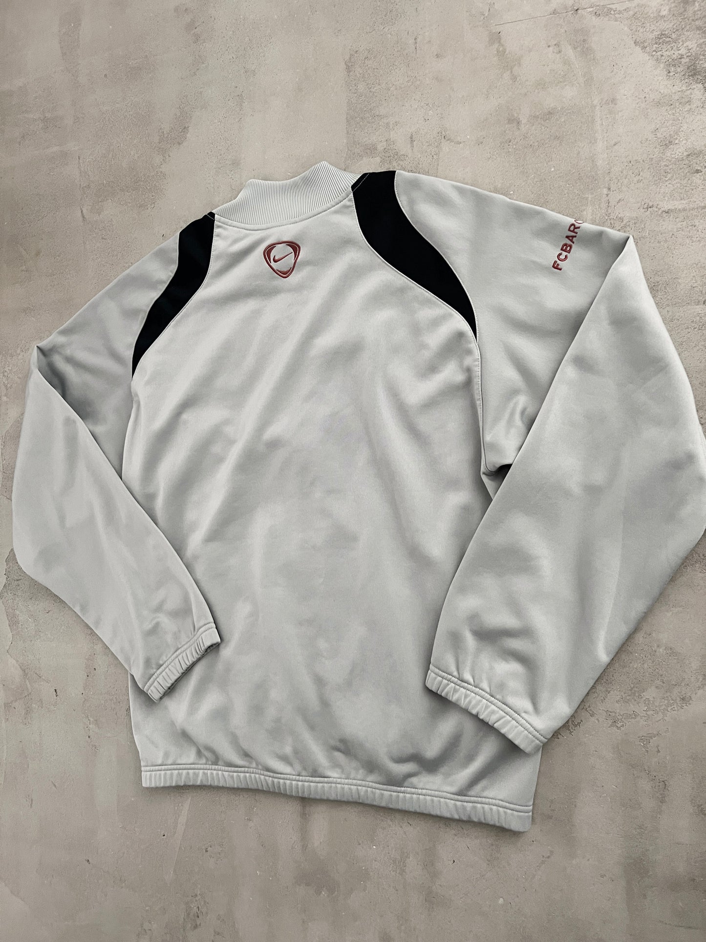 GREY FC BARCELONA JACKET - 2000S - M