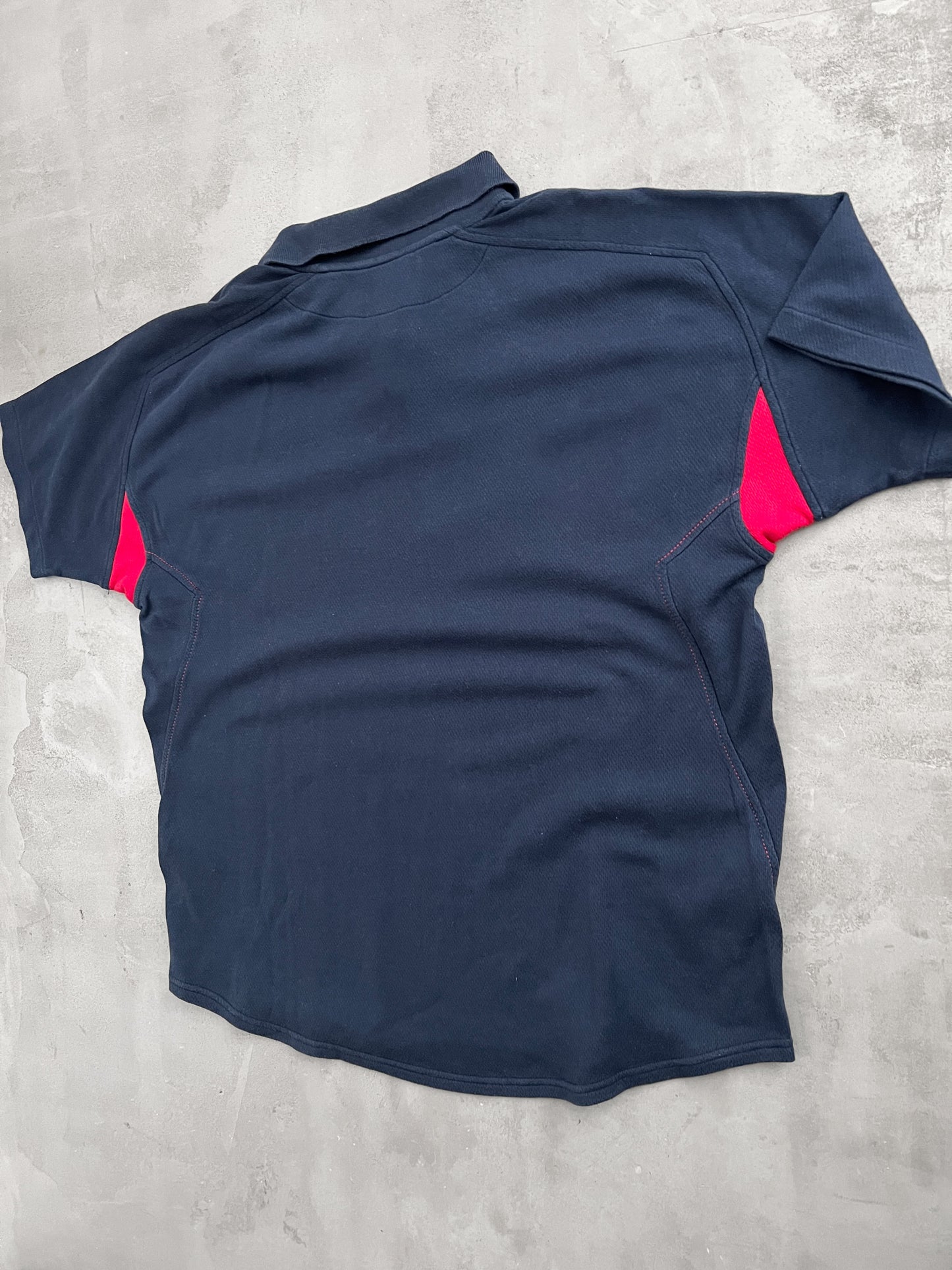 NAVY ARSENAL NIKE POLO - 2000S - XL/L