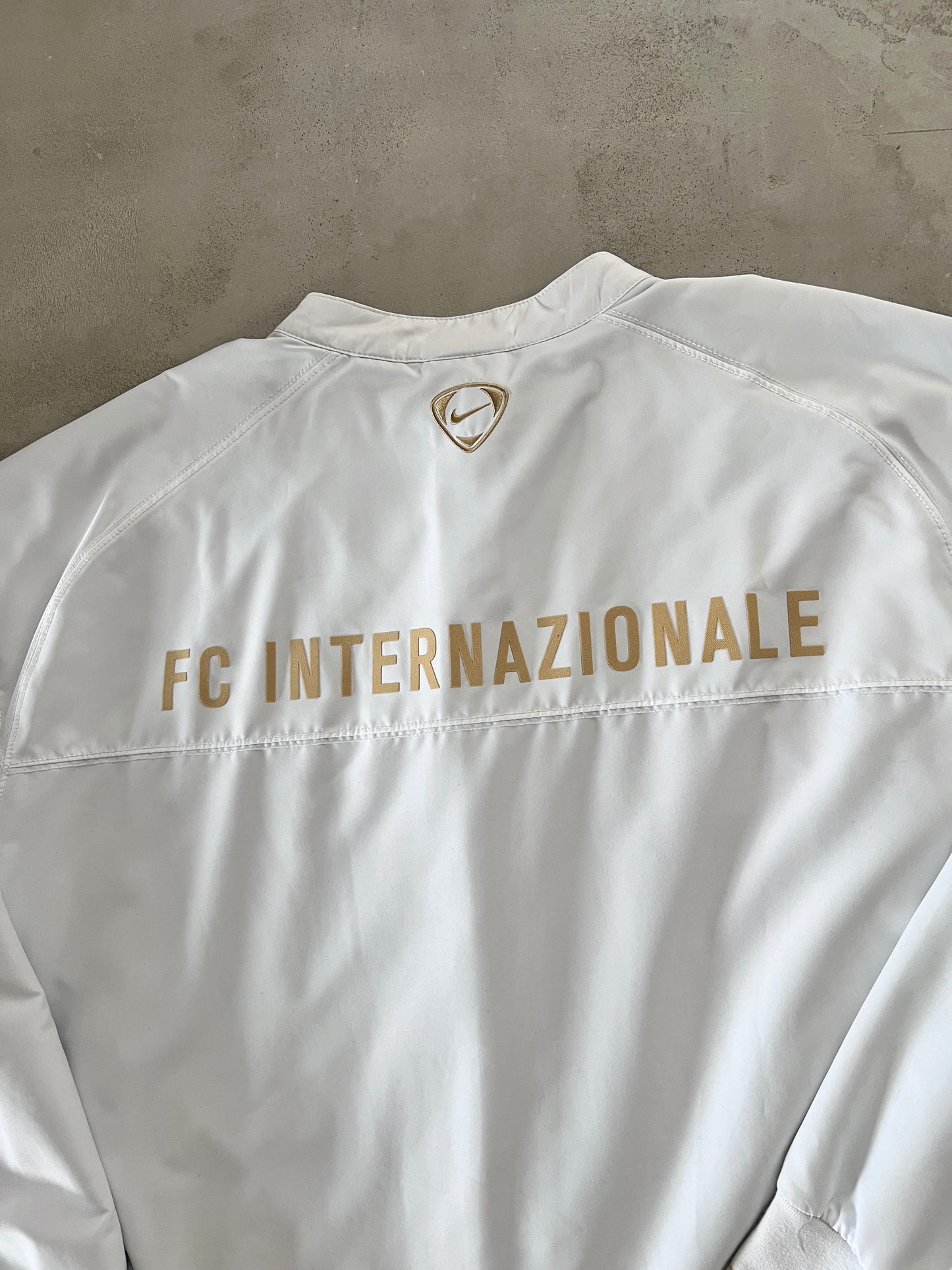 WHITE INTER MILAN NIKE JACKET - 2000S - XL