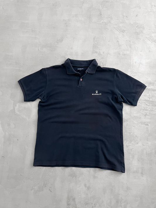 NAVY MASERATI POLO - 2000S - M