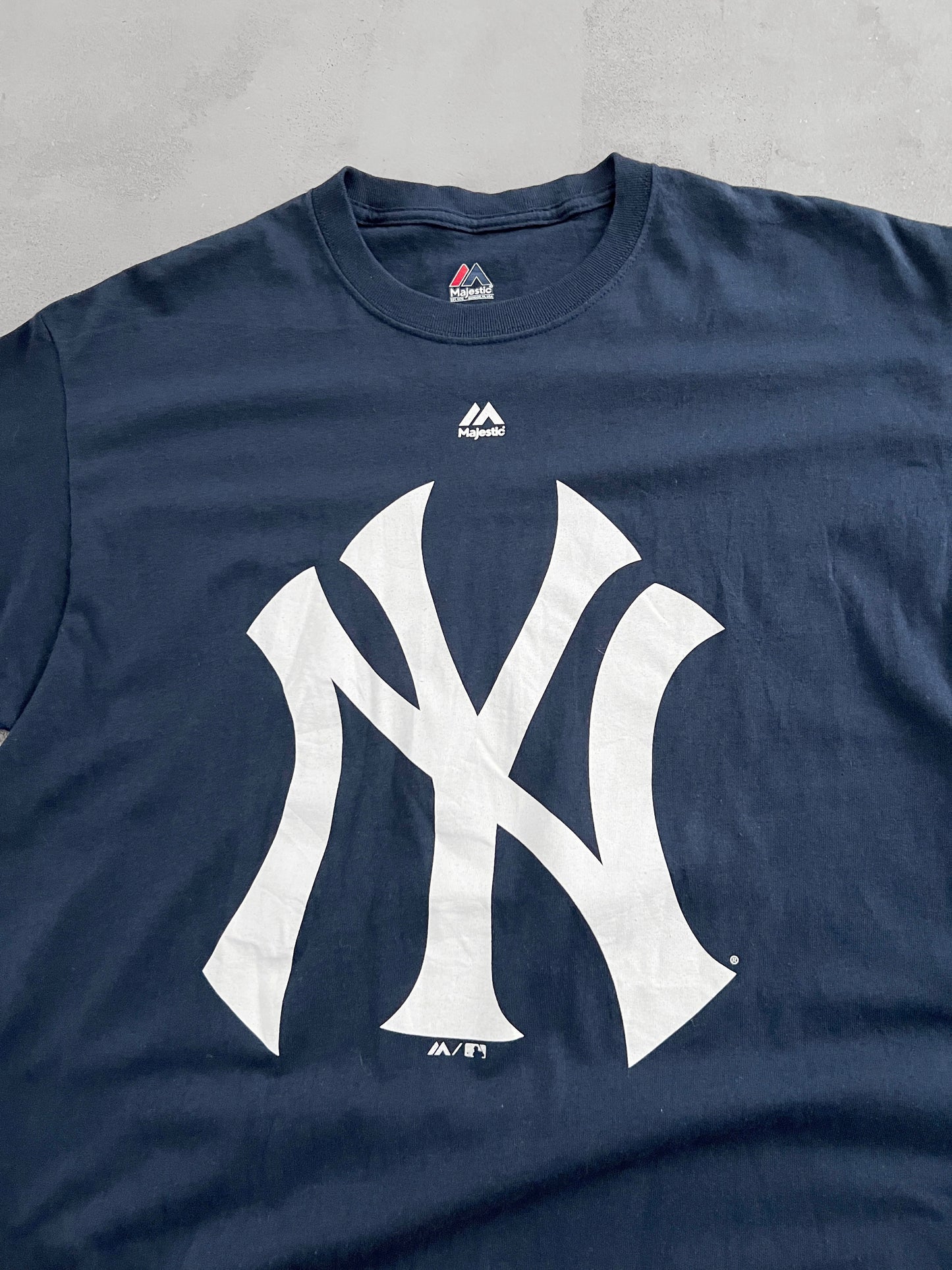 NAVY YANKEES TEE - 2000S - L/XL