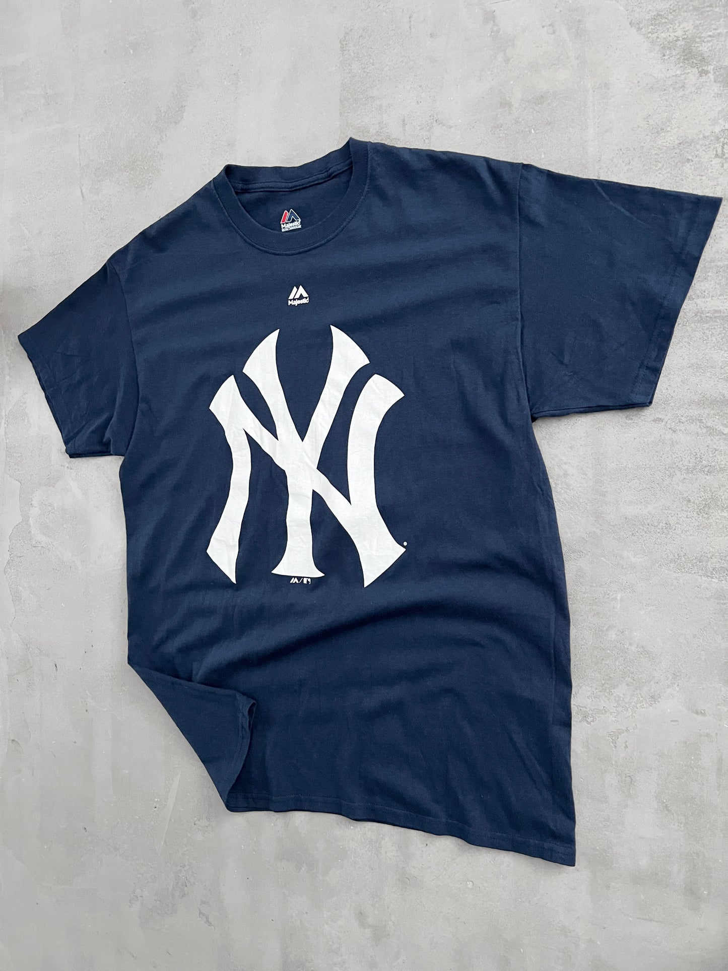 NAVY YANKEES TEE - 2000S - L/XL