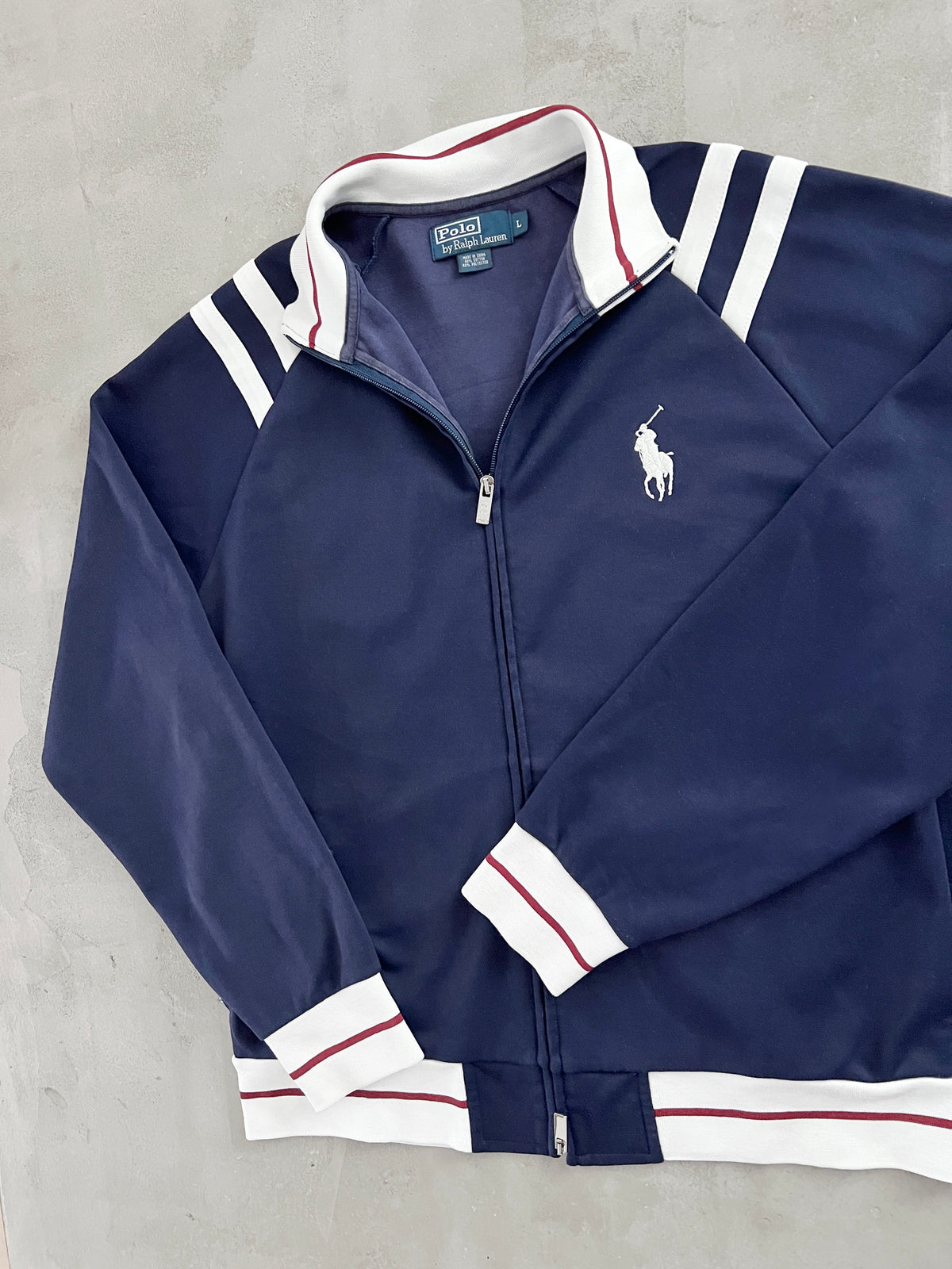 NAVY RALPH LAUREN JACKET - 2000S - L