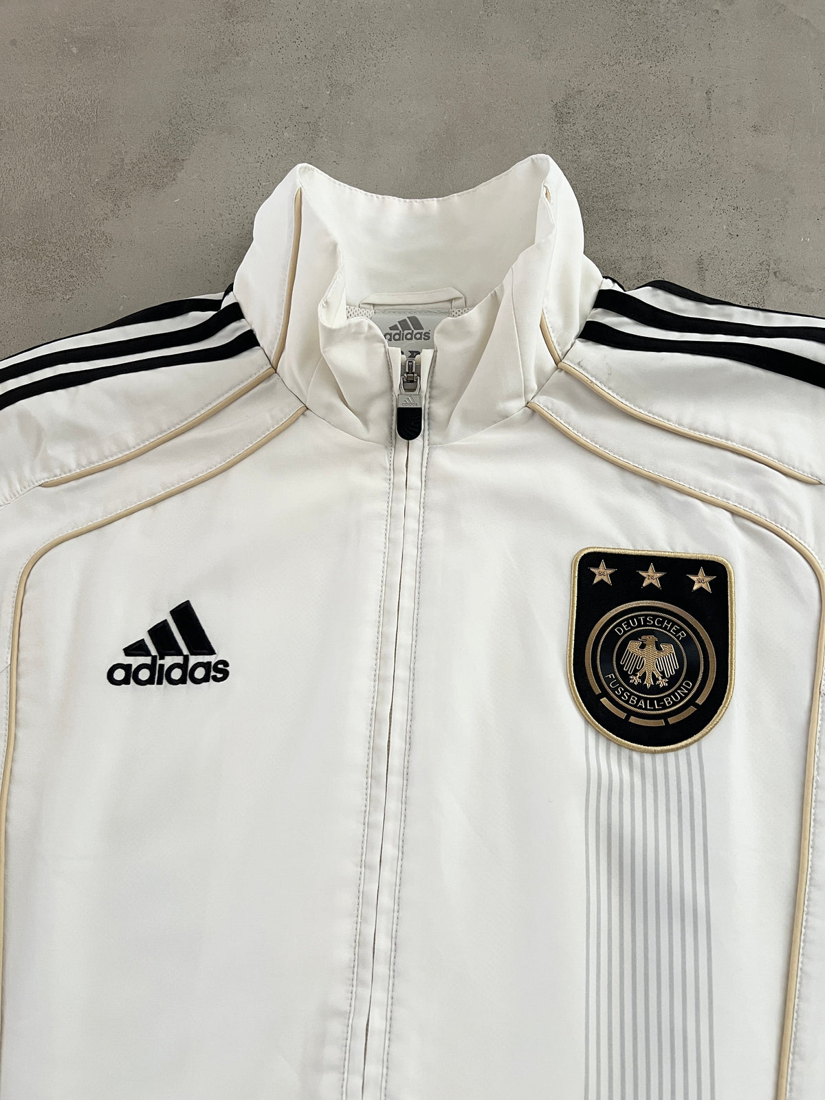 WHITE GERMANY TRACK JACKET - 2000S - L