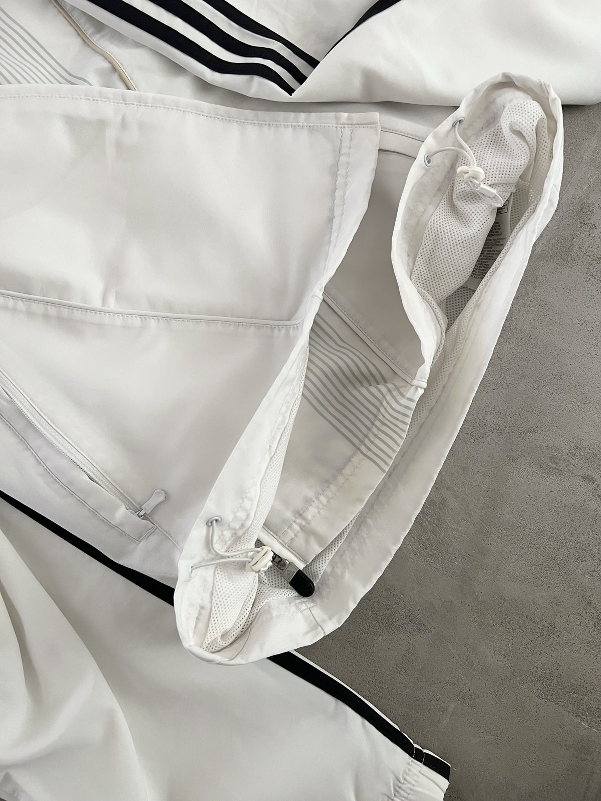 WHITE GERMANY TRACK JACKET - 2000S - L