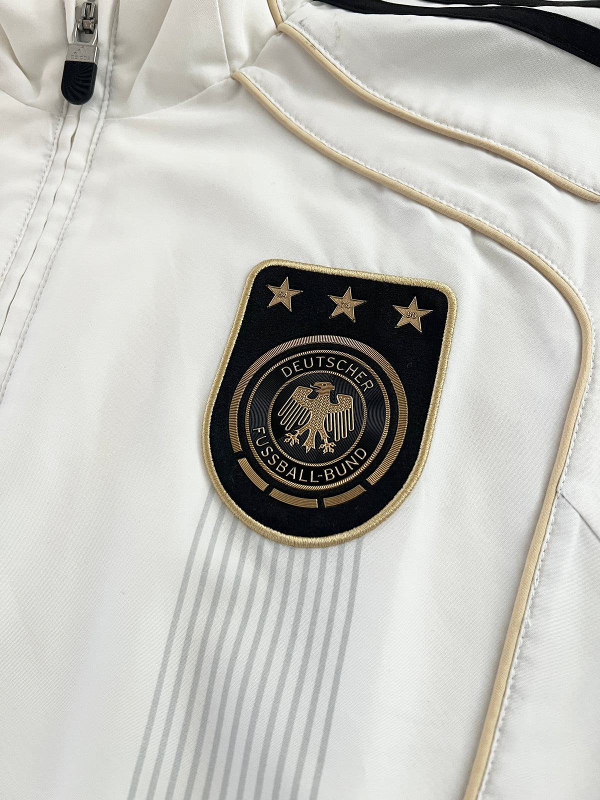 WHITE GERMANY TRACK JACKET - 2000S - L