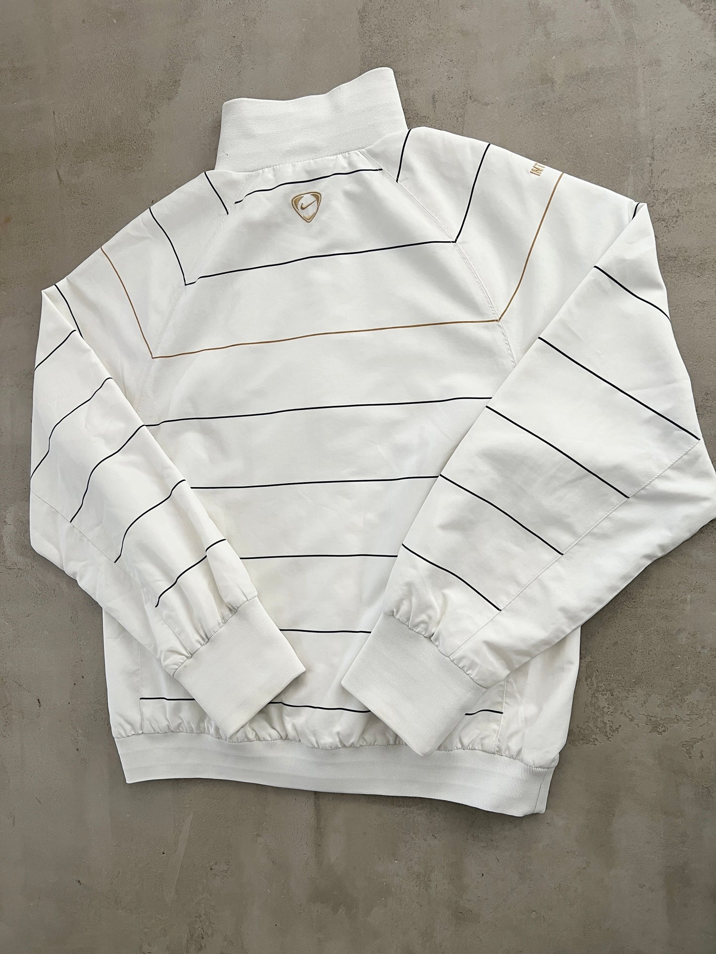 WHITE INTER MILAN TRACK JACKET - 2000S - M