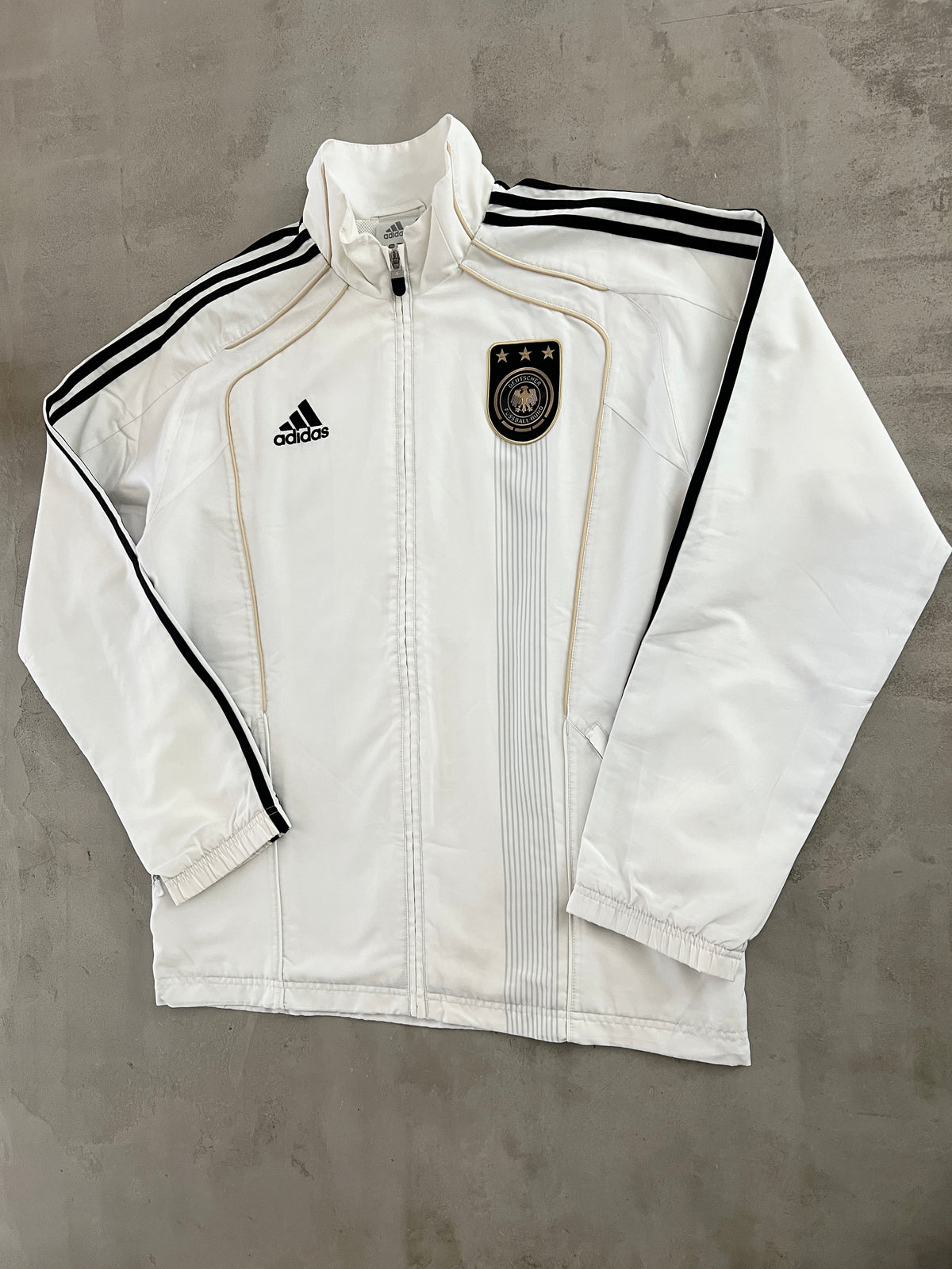 WHITE GERMANY TRACK JACKET - 2000S - L