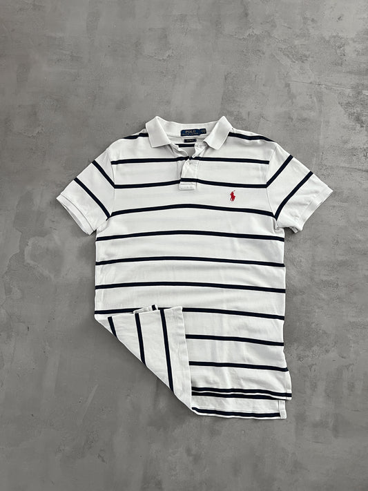 WHITE RALPH LAUREN POLO - 2000S - M