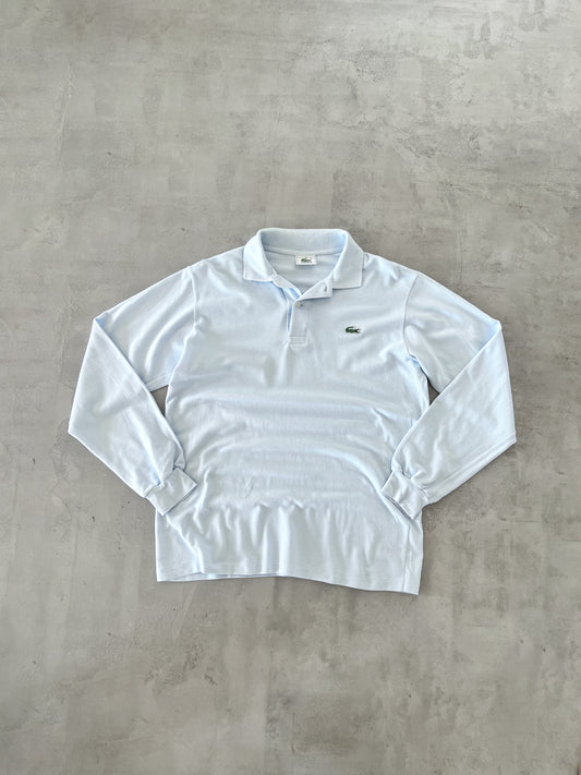 BABY BLUE LACOSTE LONG SLEEVE - 2000S - M