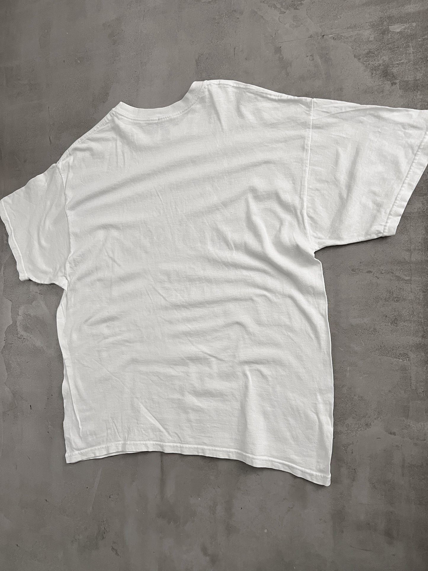 WHITE BOSTON RED SOX YANKEES TEE - 1990S - XL