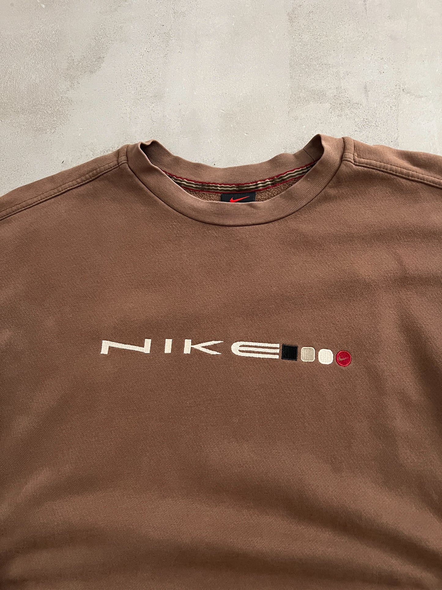 MOCHA NIKE SWEATER - 1990S - M/L