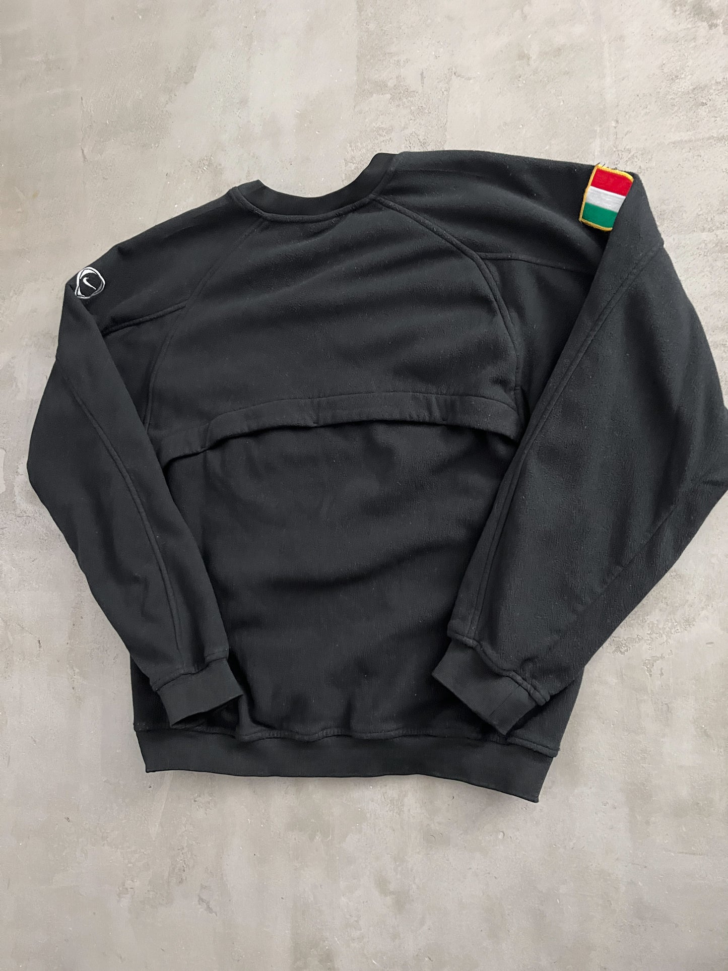 BLACK JUVENTUS NIKE FLEECE SWEATER - 2000S - L/M