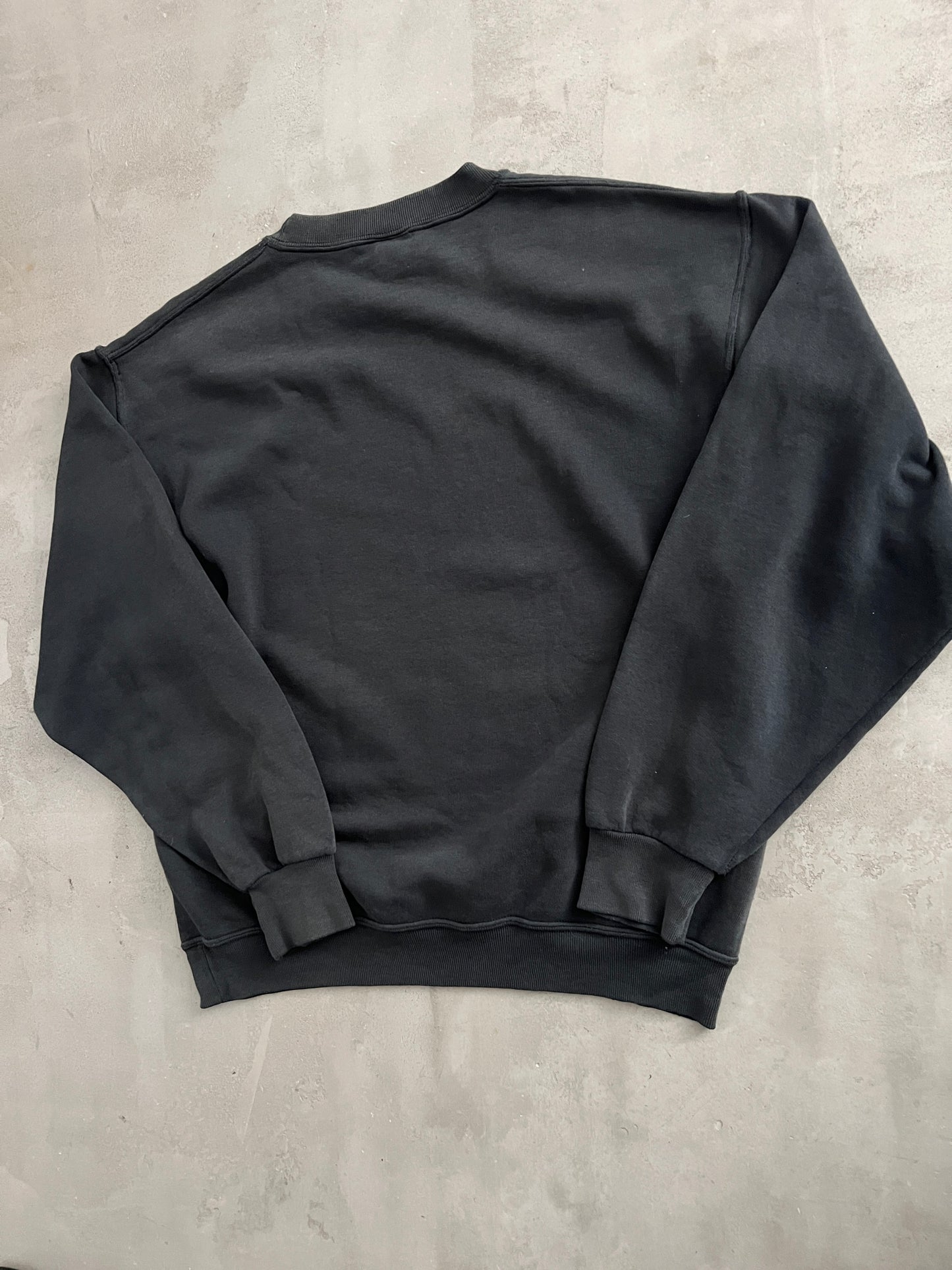 FADED BLACK TENNIS SWEATER - 2000 - M