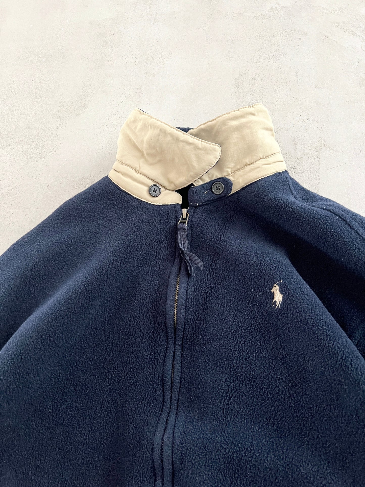NAVY RALPH LAUREN FLEECE - 2000S - S