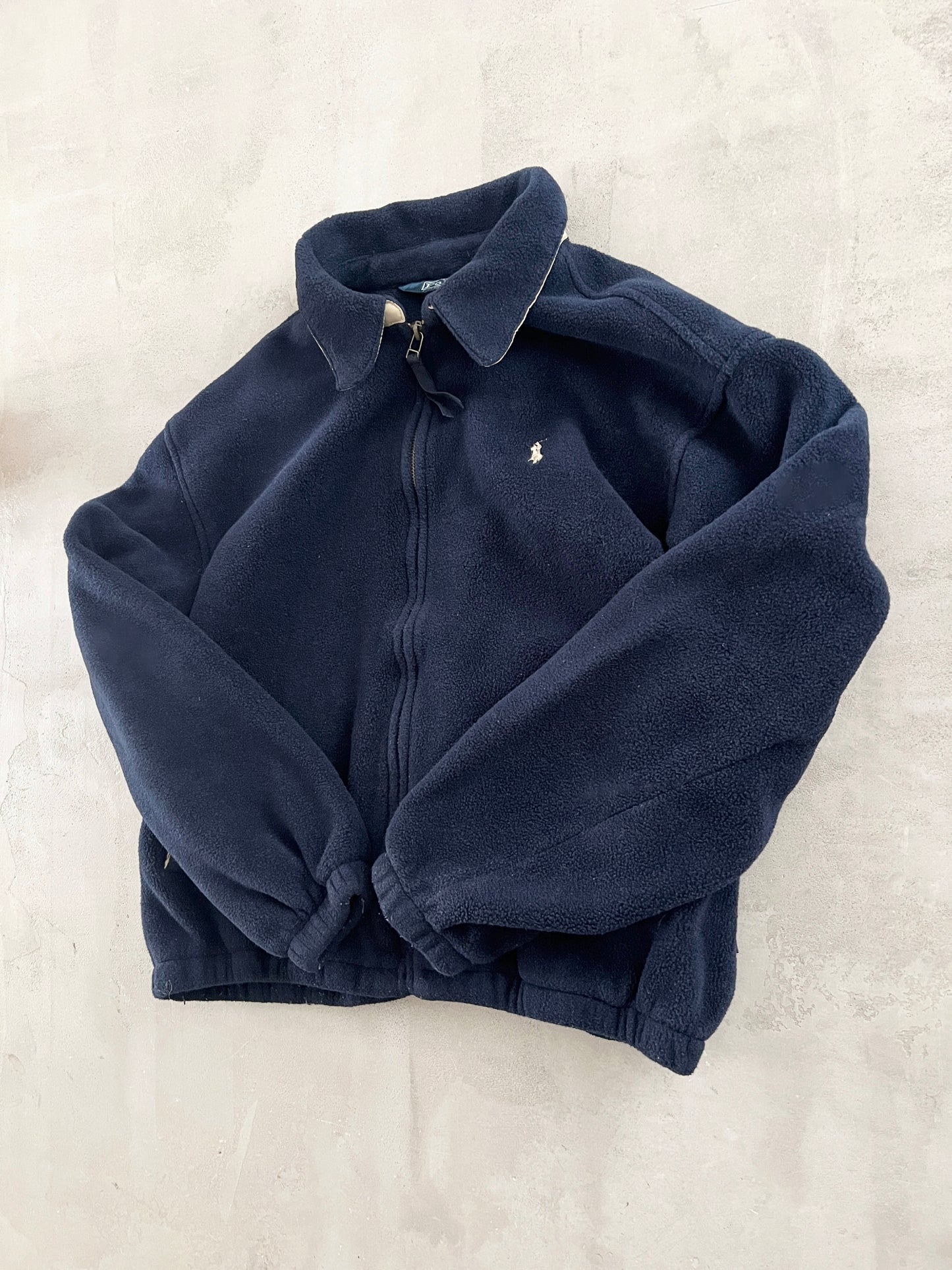NAVY RALPH LAUREN FLEECE - 2000S - S