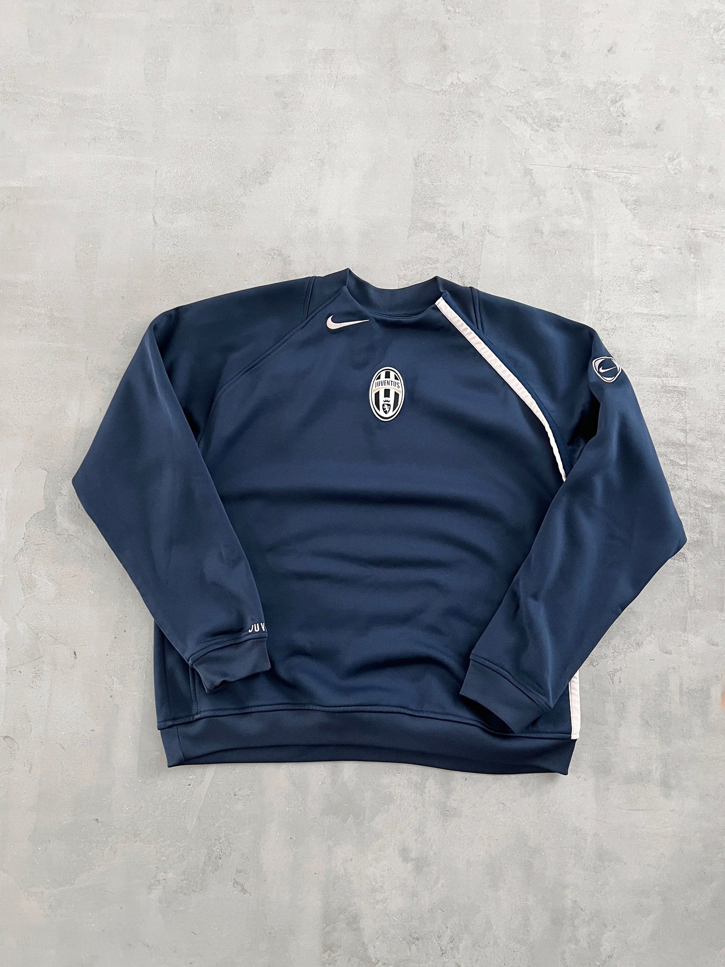 NAVY/PINK JUVENTUS NIKE SWEATER - 2000S - M/L