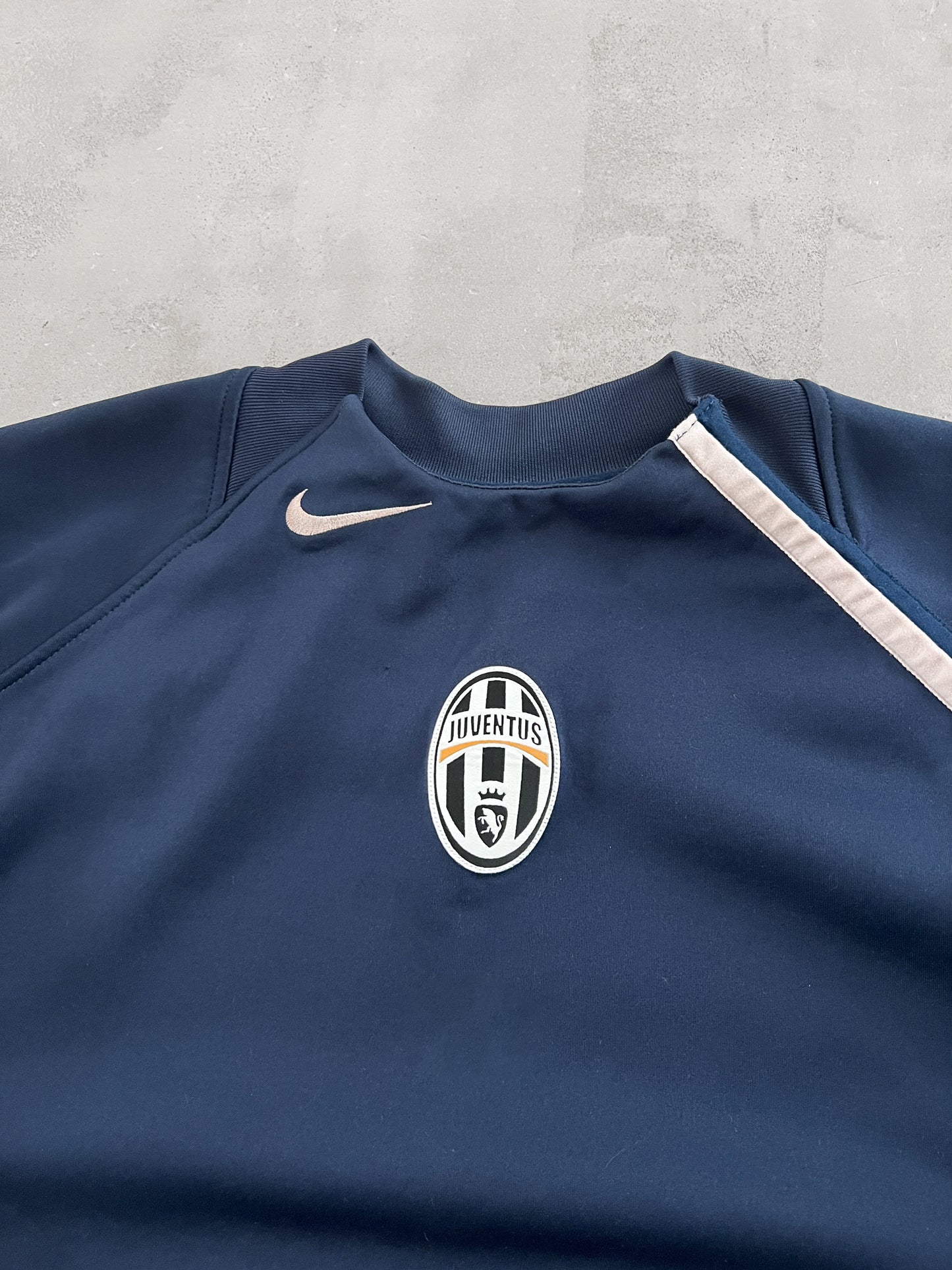 NAVY/PINK JUVENTUS NIKE SWEATER - 2000S - M/L
